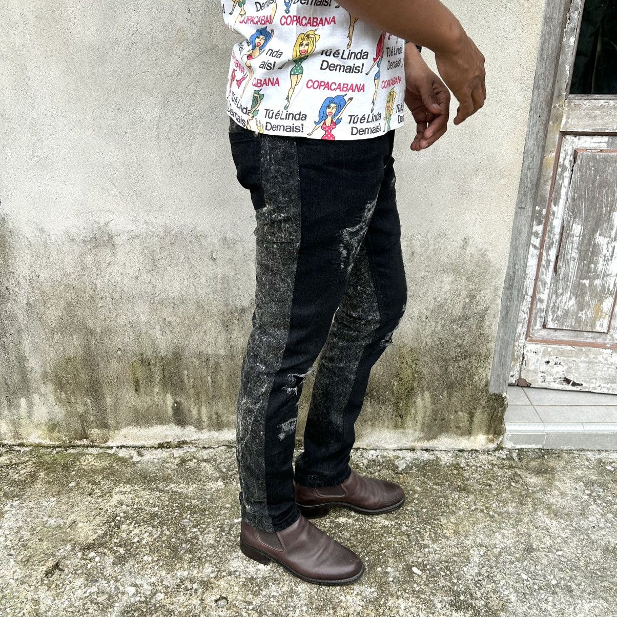 Diet Butcher Slim Skin RAREDiet Butcher Slim Skin 2016 Fall Winter Distrrssed Pants Size US 31 - 4 Thumbnail
