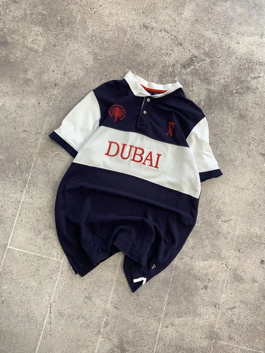 Polo Ralph Lauren Vintage Y2K T-shirt Dubai Polo Ralph Lauren drip centre logo Size US M / EU 48-50 / 2 - 4 Thumbnail
