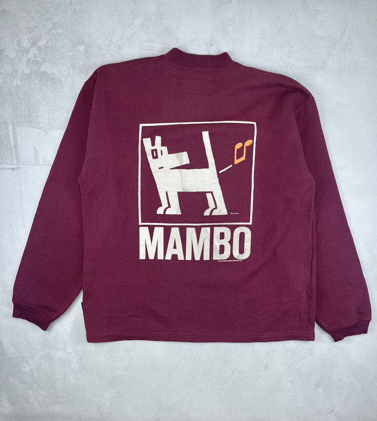 Mambo × Vintage Vintage '80 Mambo Sweatshirt. *RARE* Size US L / EU 52-54 / 3 - 1 Thumbnail