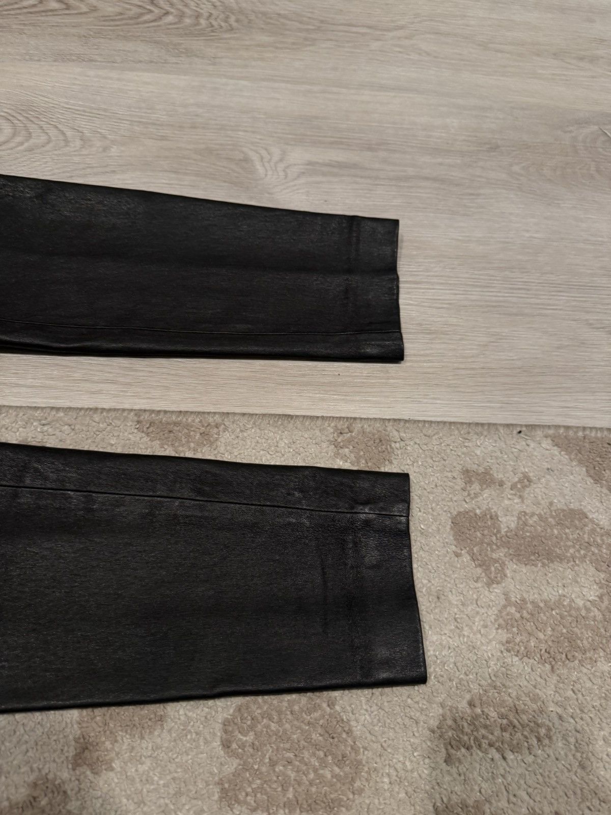 Balenciaga s/s 2015 leather denim cut pants!! Size US 28 / EU 44 - 2 Thumbnail
