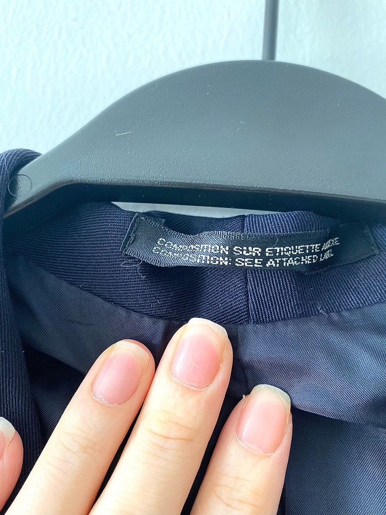 Yohji Yamamoto Yohji Yamamoto Navy blue blazer jacket Size US S / EU 44-46 / 1 - 2 Thumbnail