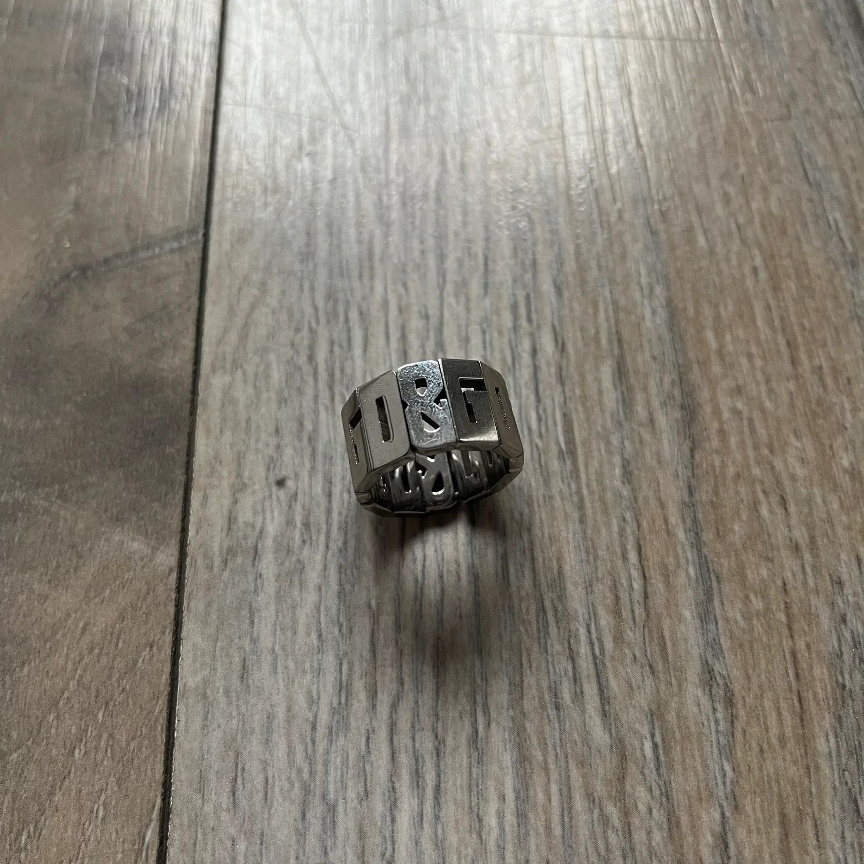 Dolce & Gabbana Dolce & Gabbana Overlap DJ0538 Ring Size ONE SIZE - 2 Thumbnail