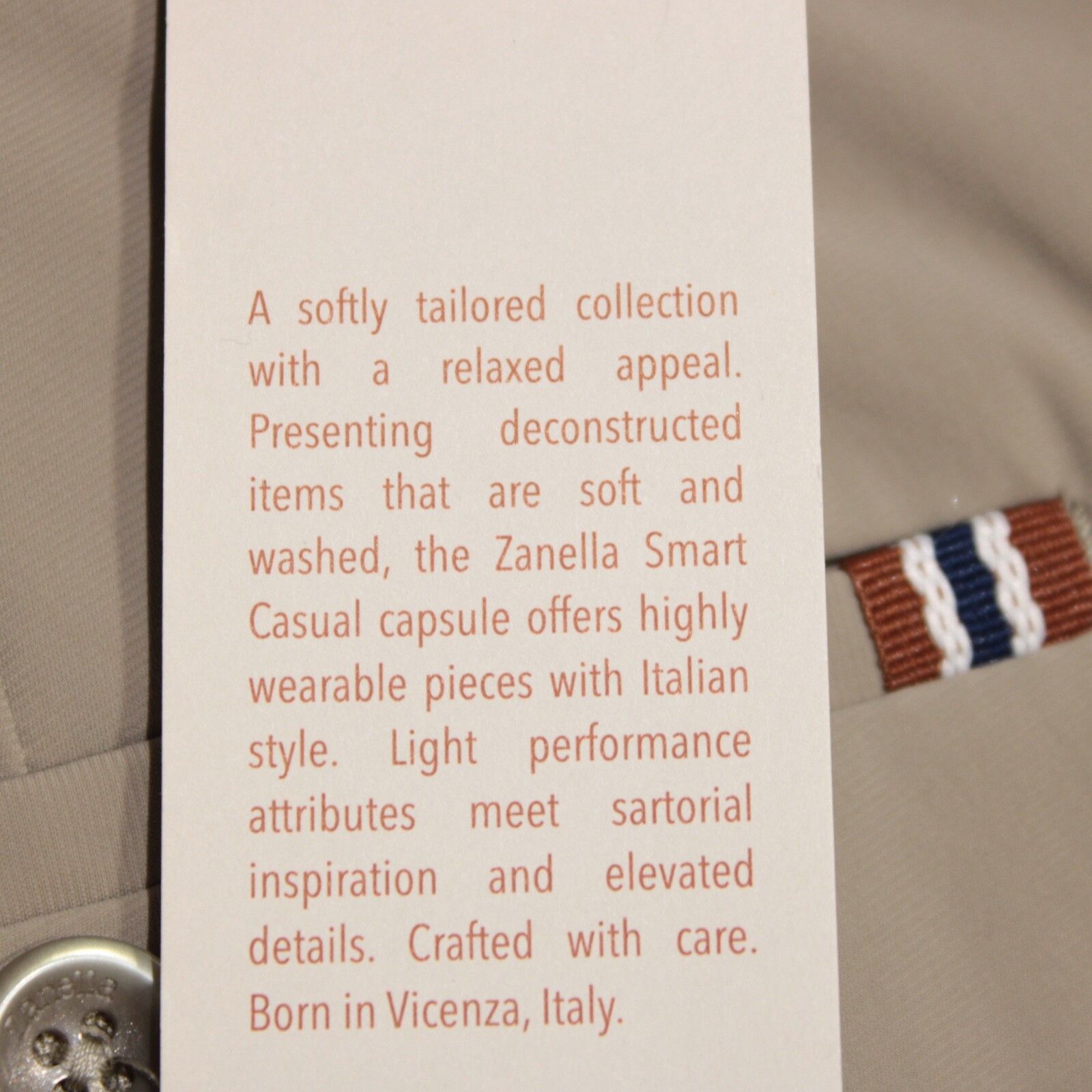 Zanella Zanella New with tags Casual Pants Size 38 US In Beige Size US 38 / EU 54 - 5 Thumbnail