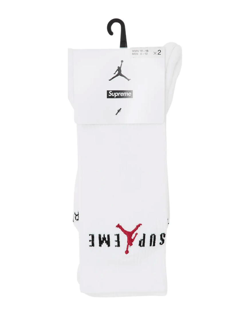 Supreme® / Jordan® Crew Socks (2 Pack) Black – Urban Street Wear