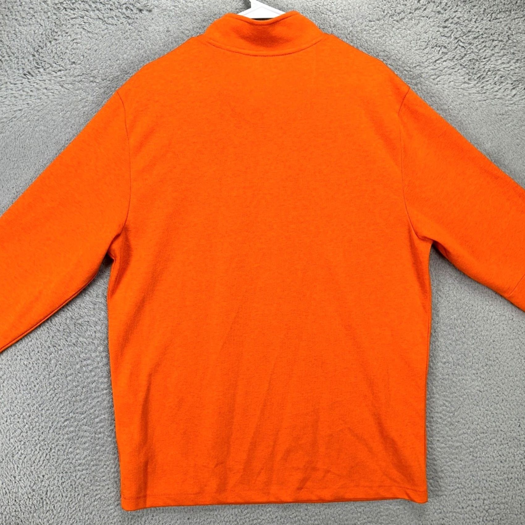 Adidas Adidas Sweater Mens Large Tall Orange Pullover Quarter Zip Knit NEW Primegreen Mock Neck Breathable 1/4 Zip Outdoor Preppy Size US L / EU 52-54 / 3 - 3 Thumbnail