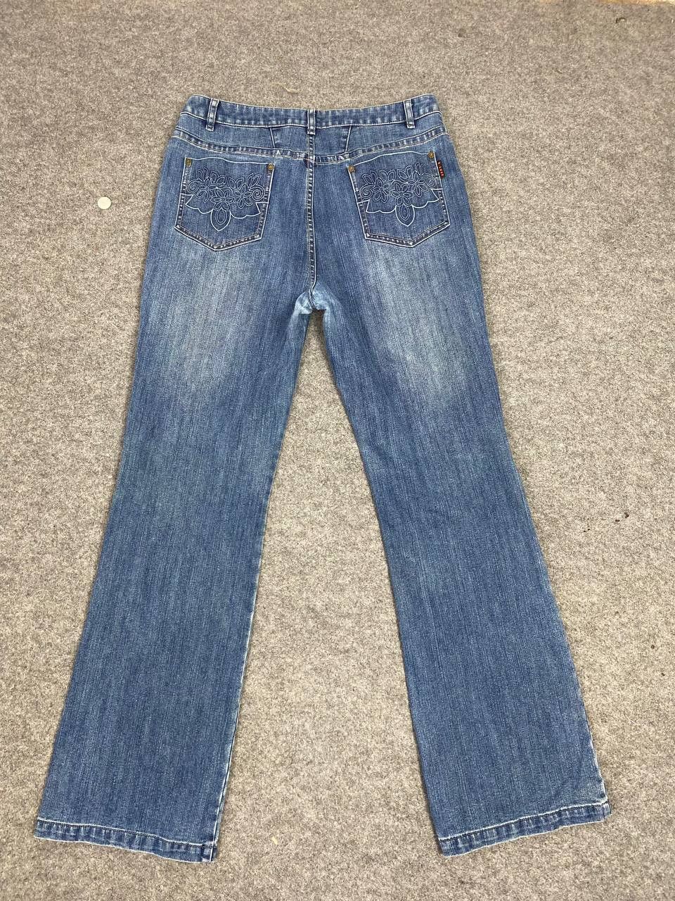 Japanese Brand japanese brand bootcut flare denim nice design Size 33" - 1 Thumbnail