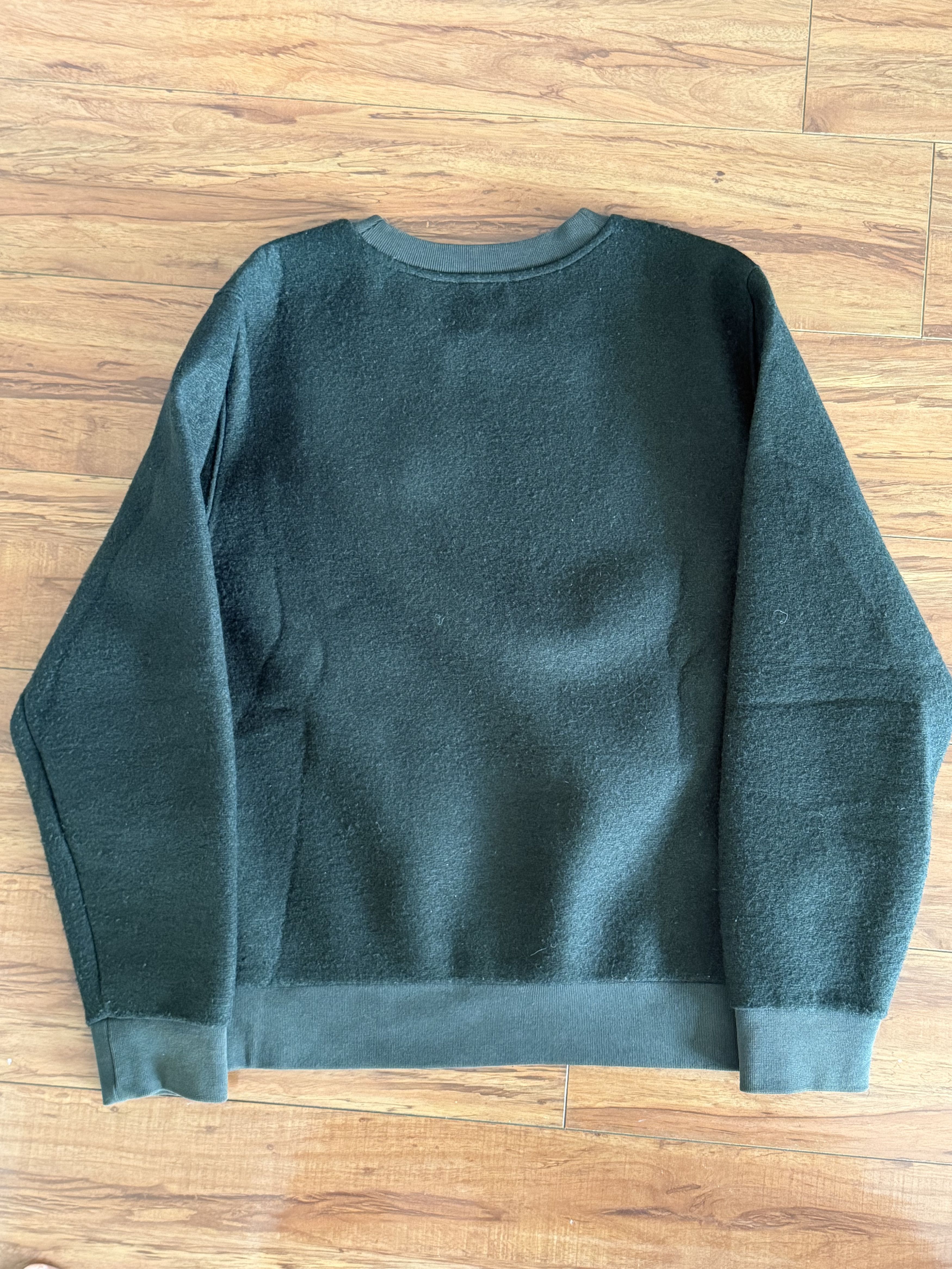 A.P.C. Olive Green Crew Neck Size US M / EU 48-50 / 2 - 4 Thumbnail