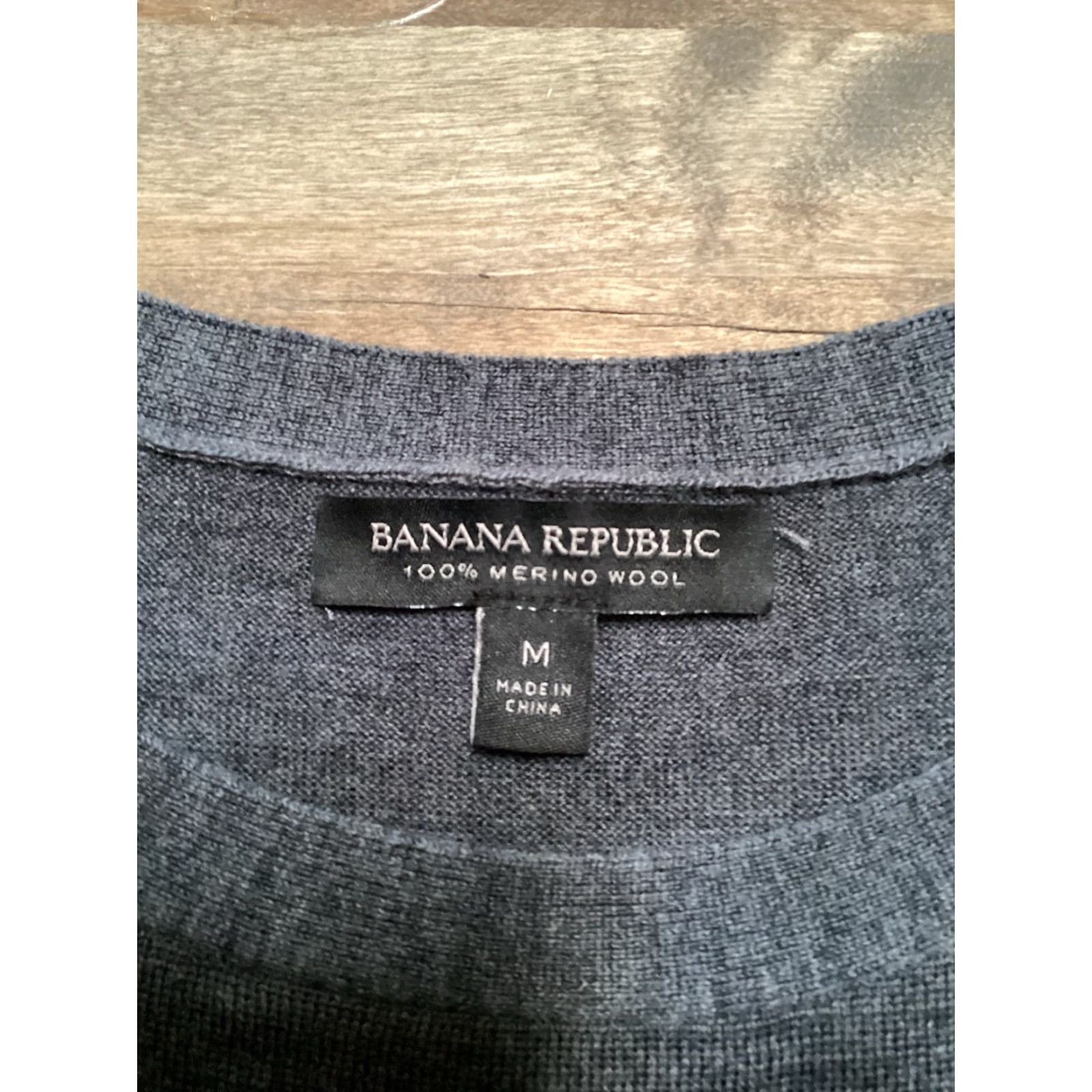Banana Republic VINTAGE Banana Republic Tunic Sweater Women M Gray 100% Merino Wool Side Zippers Size M / US 6-8 / IT 42-44 - 3 Thumbnail