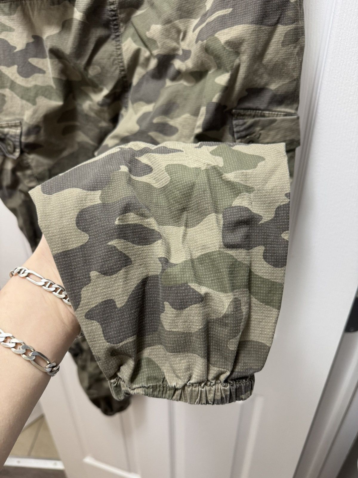 Realtree Garage RealTree Military Camo Cargo Pocket Pants Woodland Size US 34 / EU 50 - 2 Thumbnail