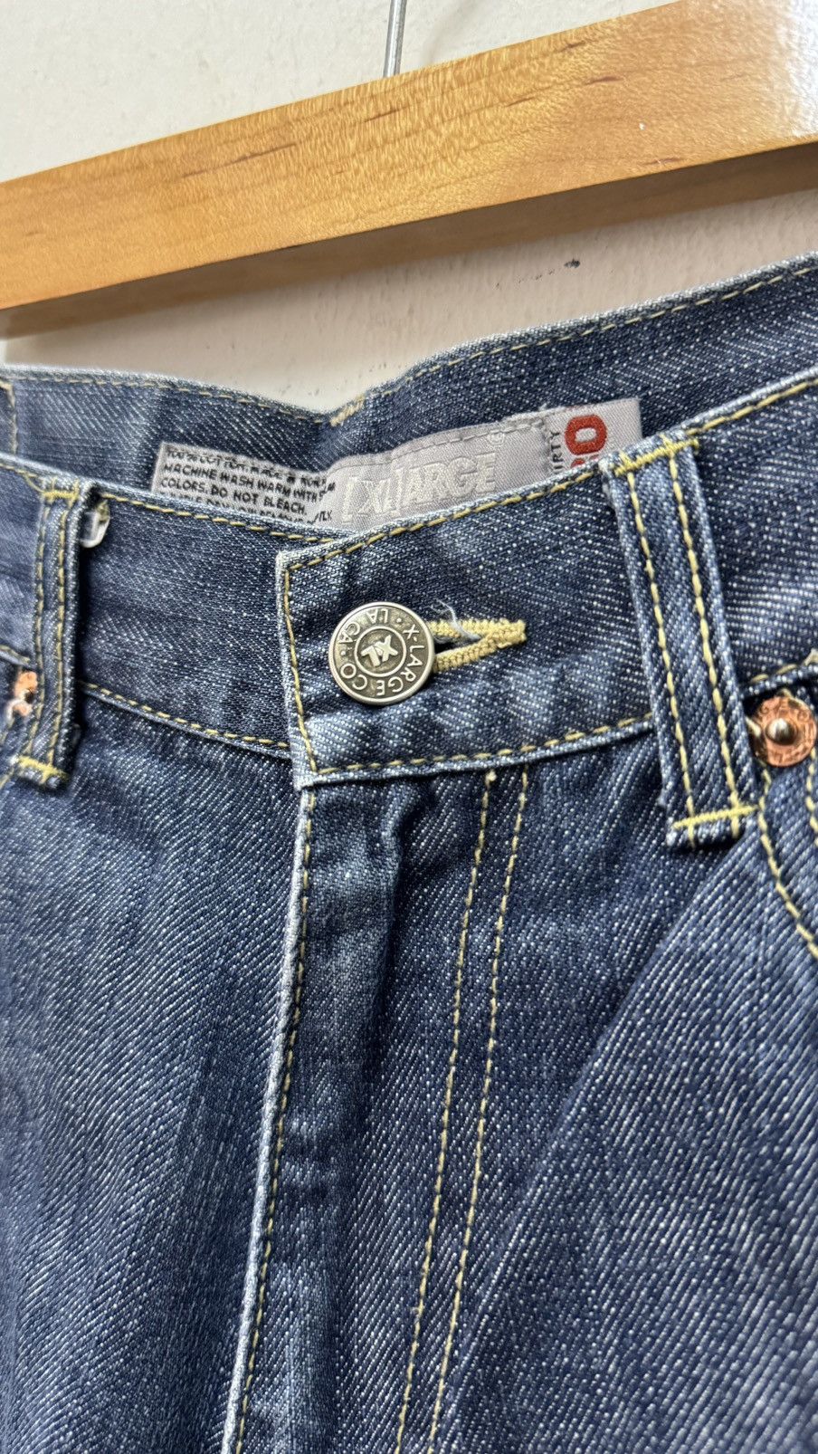 Xlarge 2000s Xlarge Poem Selvedge Denim Jeans Pants y2k Size US 30 / EU 46 - 4 Thumbnail