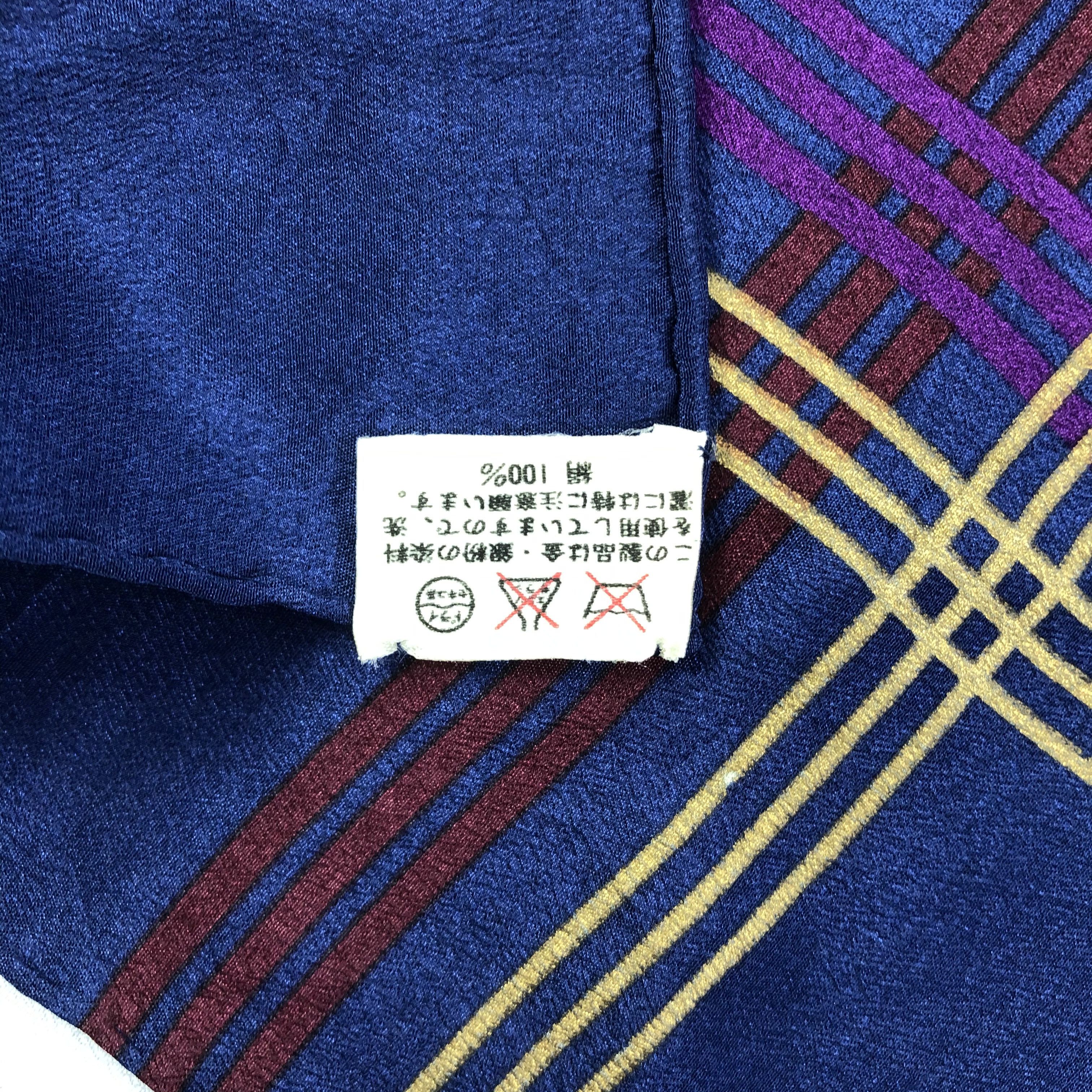 Calvin Klein × Vintage Vintage Calvin Klein Silk Scarf Size ONE SIZE - 5 Thumbnail