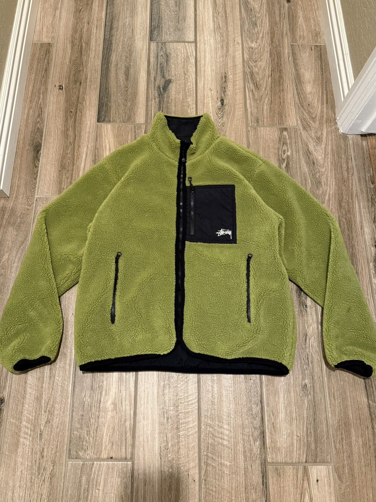 Stussy × Wtaps Early 00s Stussy x Wtaps Fireman Jacket | Grailed