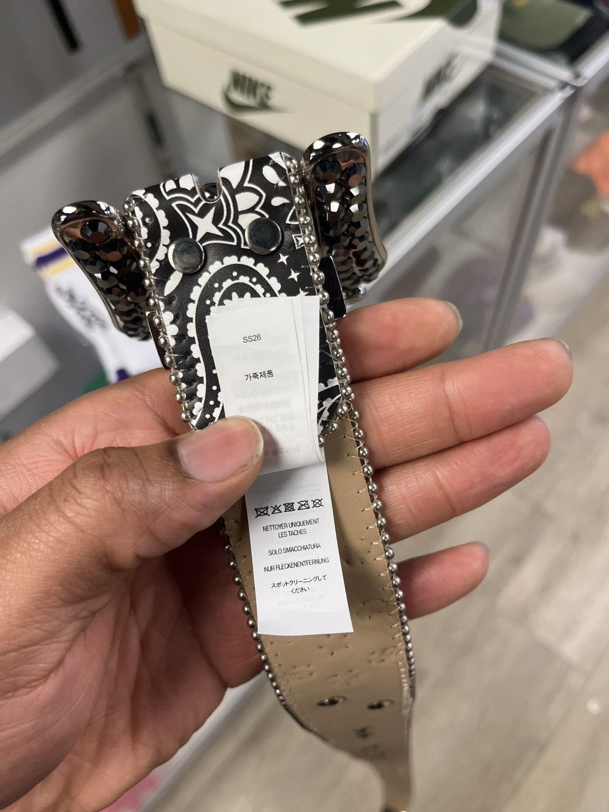 B.B. Simon × Supreme Supreme BB SIMON Belt size 34 Size 34 - 5 Thumbnail
