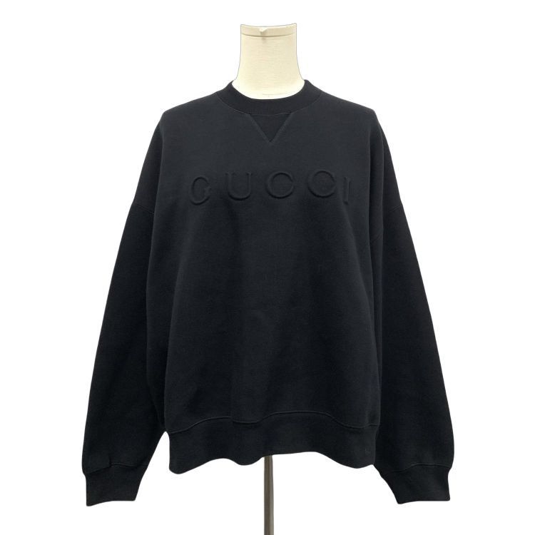 Gucci Gucci Embossed Logo Sweatshirt Size M Size M / US 6-8 / IT 42-44 - 1 Thumbnail