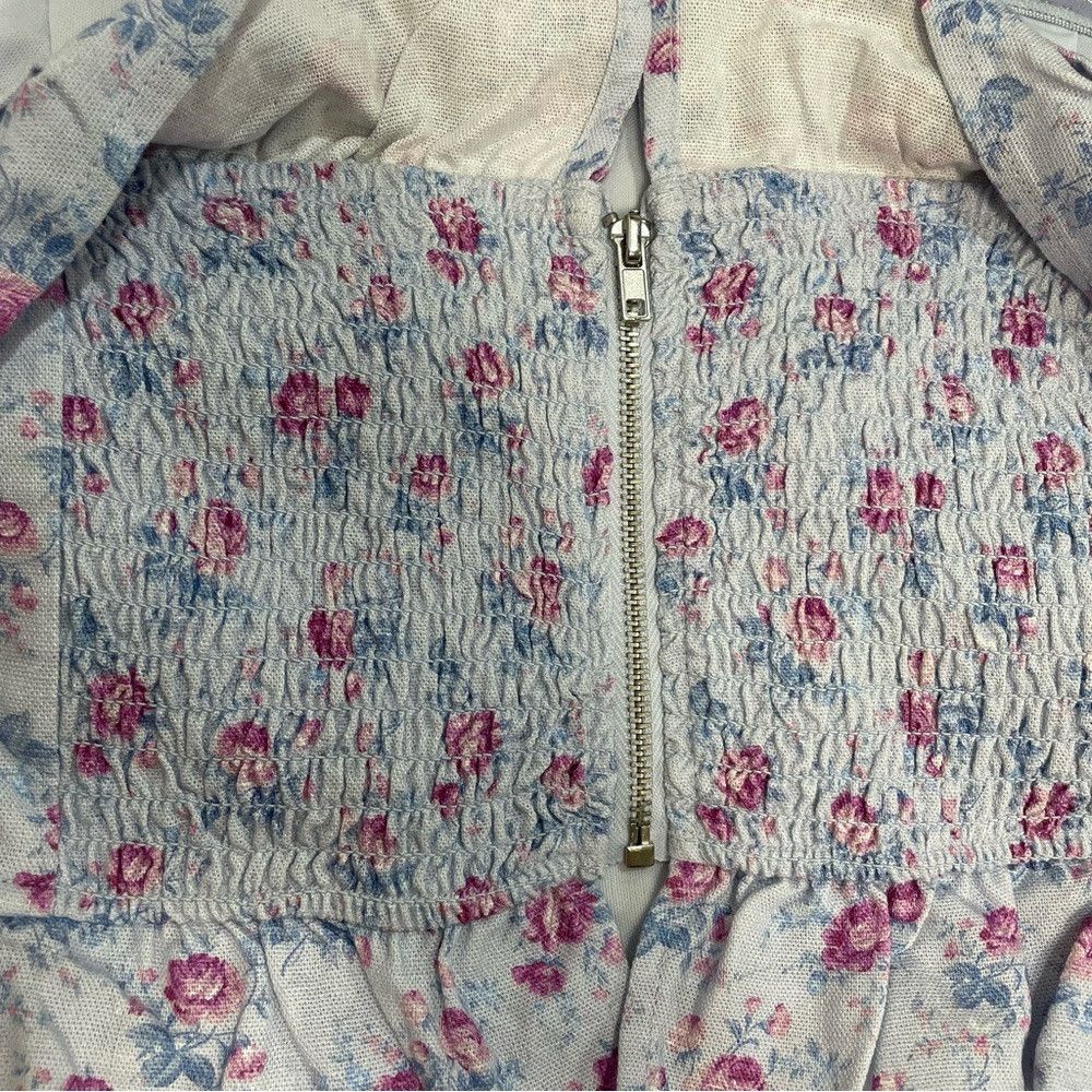 Other New Altar'd State Strapless Floral Linen Blend Top Size XXL Size XXL / US 16-18 / IT 52-54 - 7 Thumbnail