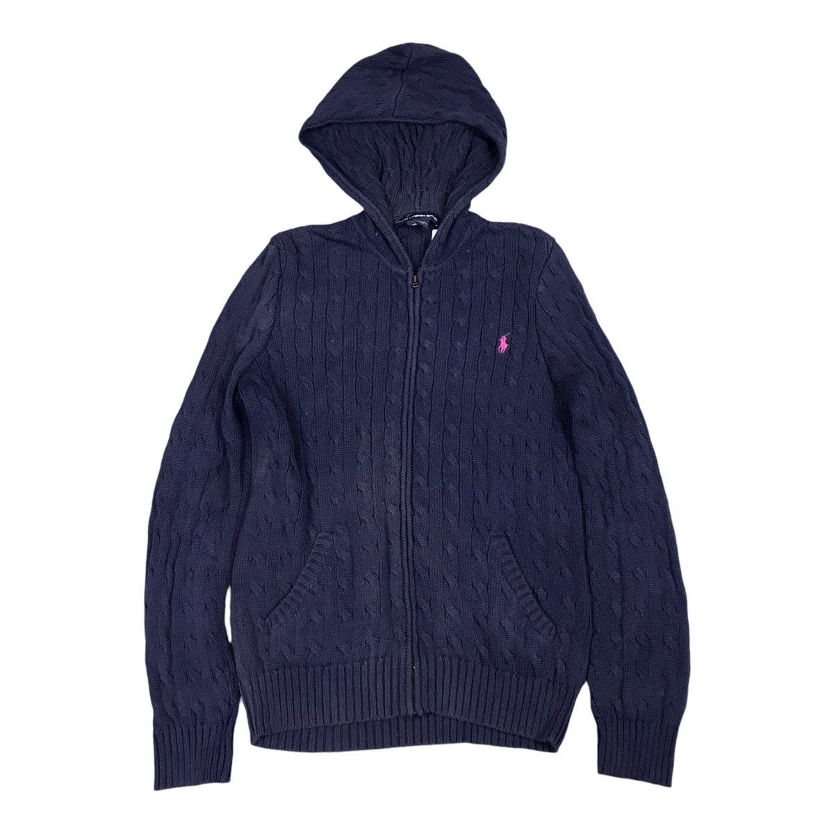 Polo Ralph Lauren POLO RALPH LAUREN KNITWEAR HOODIES ZIPPER Size XL / US 12-14 / IT 48-50 - 1 Thumbnail