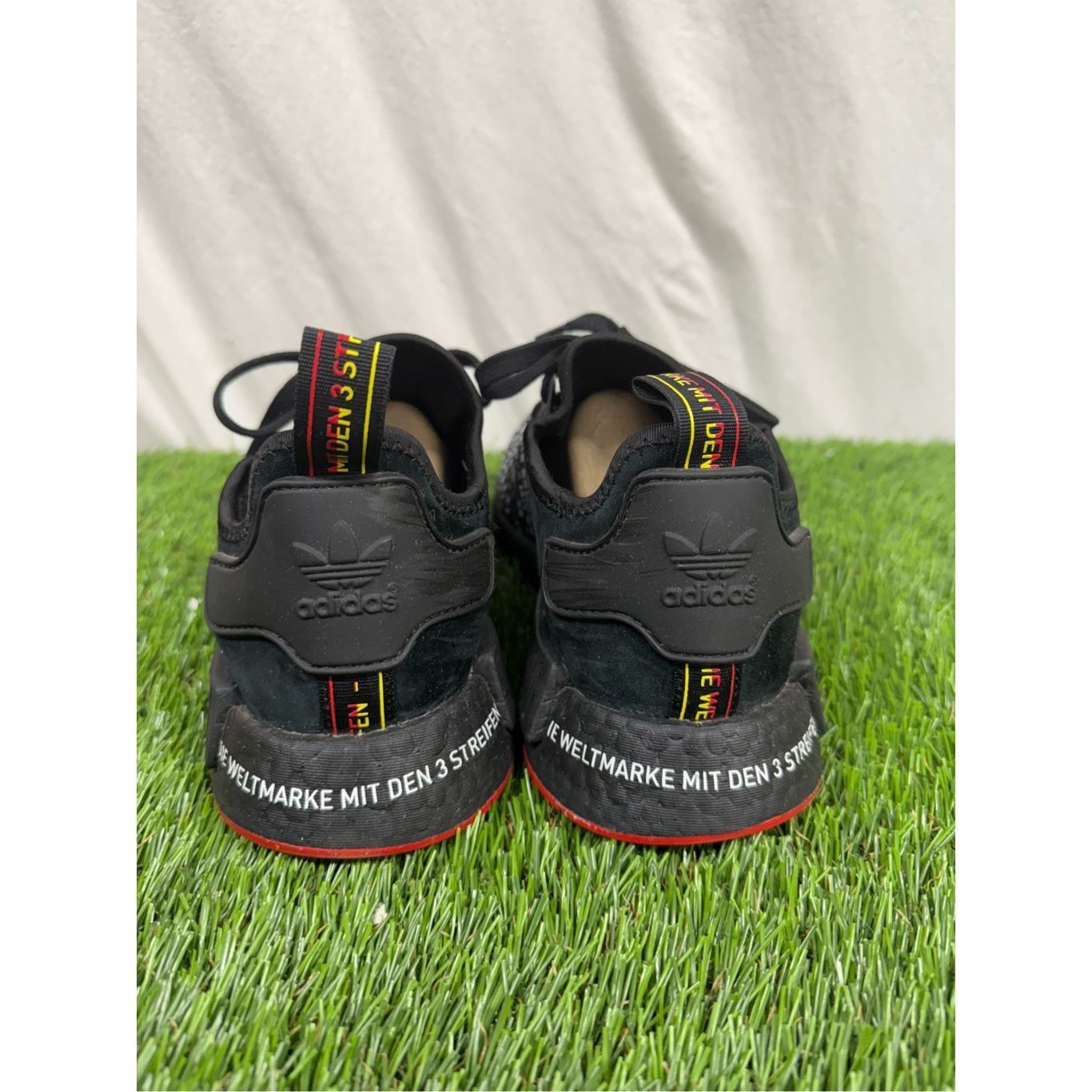 Adidas Adidas NMD R1 Mens Size 11.5 EG6363 Black Red Sneakers Size US 11.5 / EU 44-45 - 3 Thumbnail