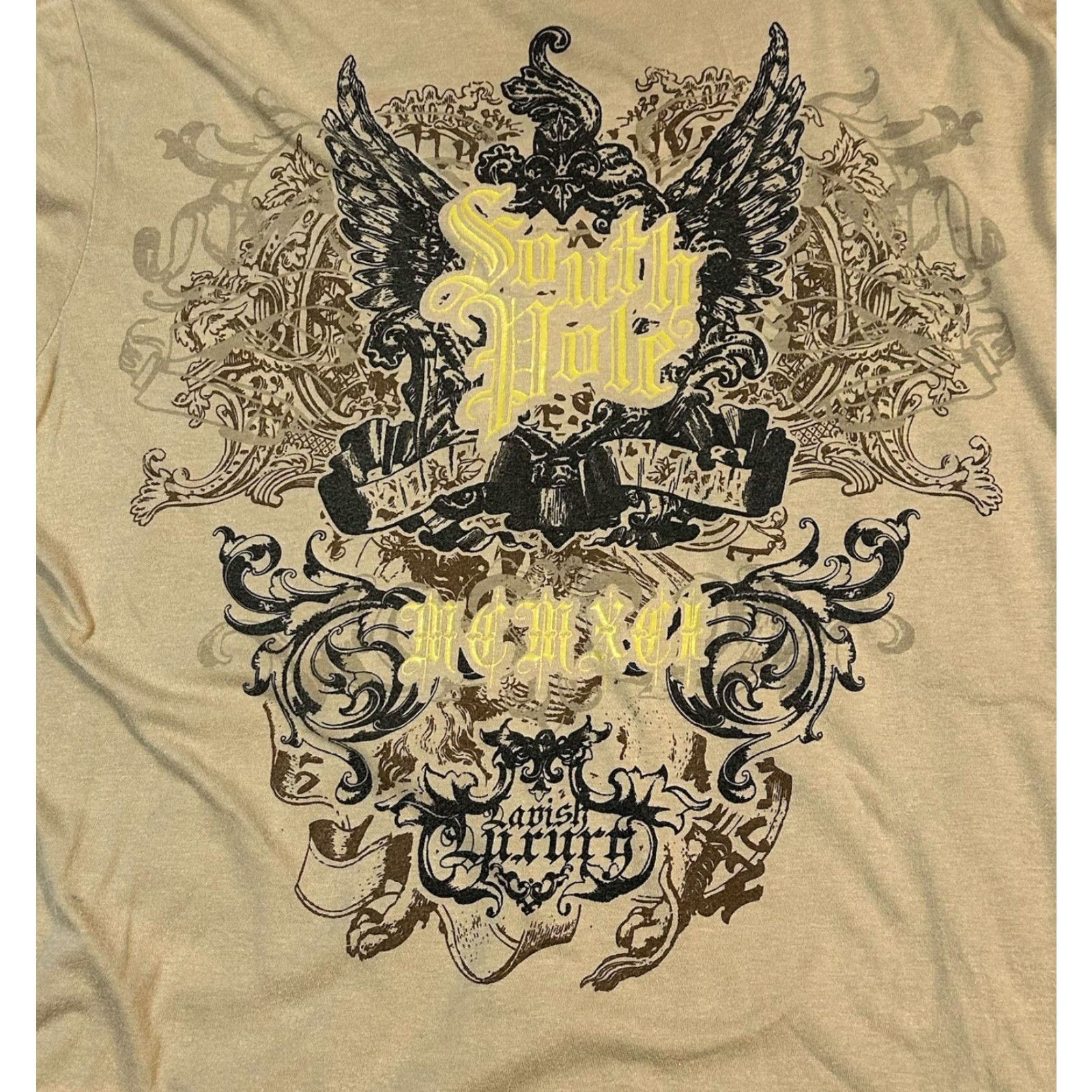 Southpole Southpole Premium Ed. Y2K-Style Graphic Shirt Grunge Gothic USA Men's Large Shirt Size US L / EU 52-54 / 3 - 3 Thumbnail