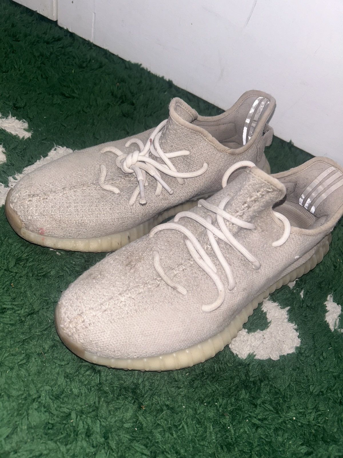 Adidas Size 10.5 - adidas Yeezy Boost 350 V2 Low Sesame Preowned Size US 10.5 / EU 43-44 - 6 Thumbnail