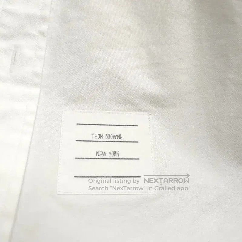 Thom Browne Thom Browne White Cotton Long Sleeve Shirt . Size S / US 4 / IT 40 - 5 Thumbnail