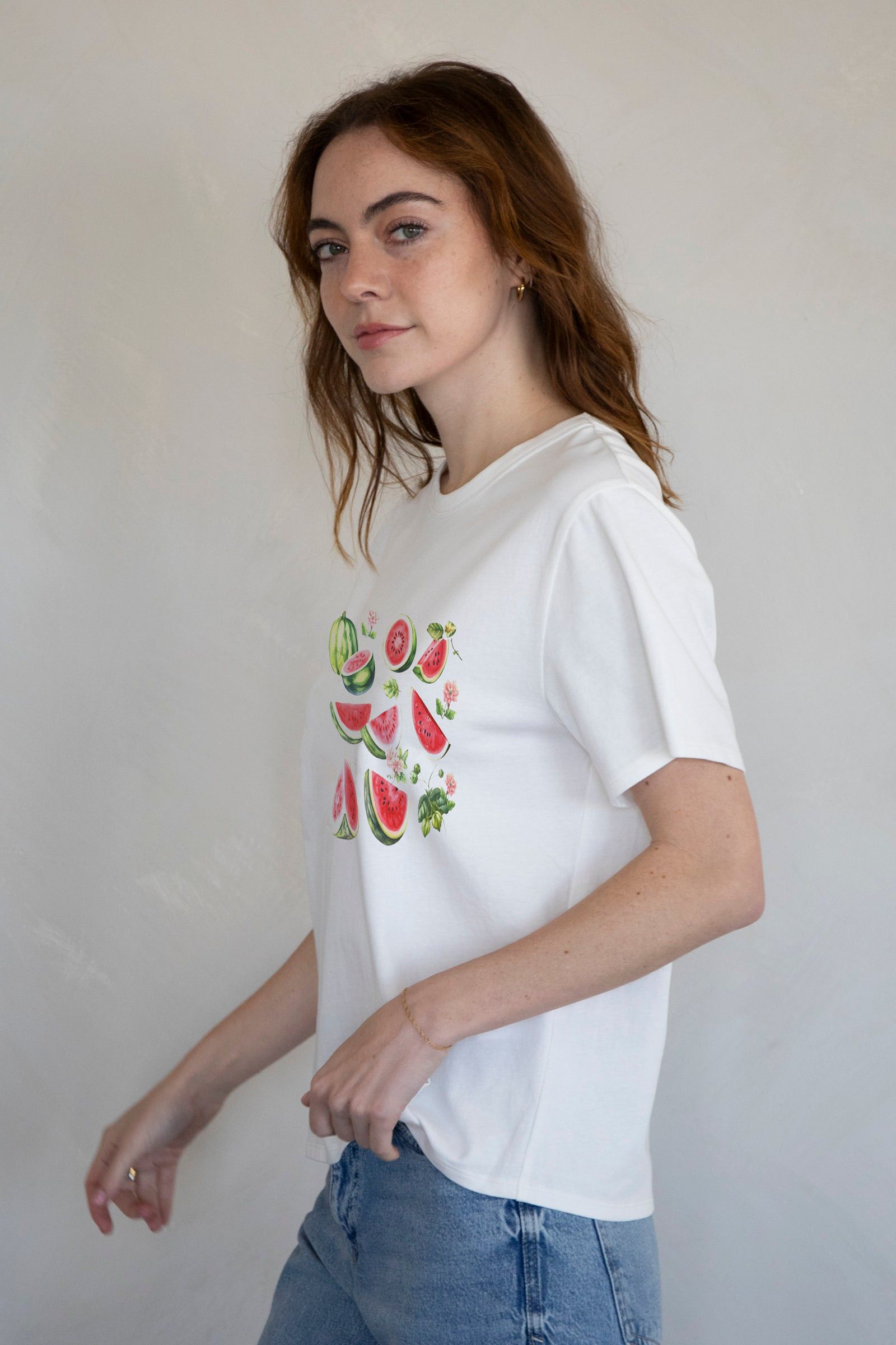 The Unbranded Brand Watermelon Graphic Tee, Summer Fruit Shirt Size S / US 4 / IT 40 - 4 Thumbnail
