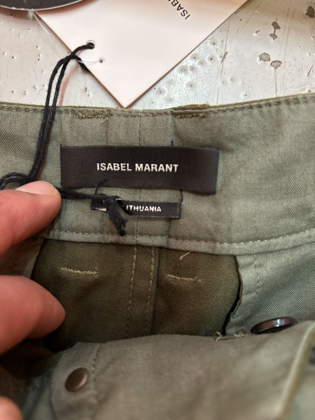 Isabel Marant × Isabel Marant Etoile ***FINAL DROP***RARE ISABEL MARANT MAIN LINE CROP PANT 30-33 Size US 33 - 14 Thumbnail