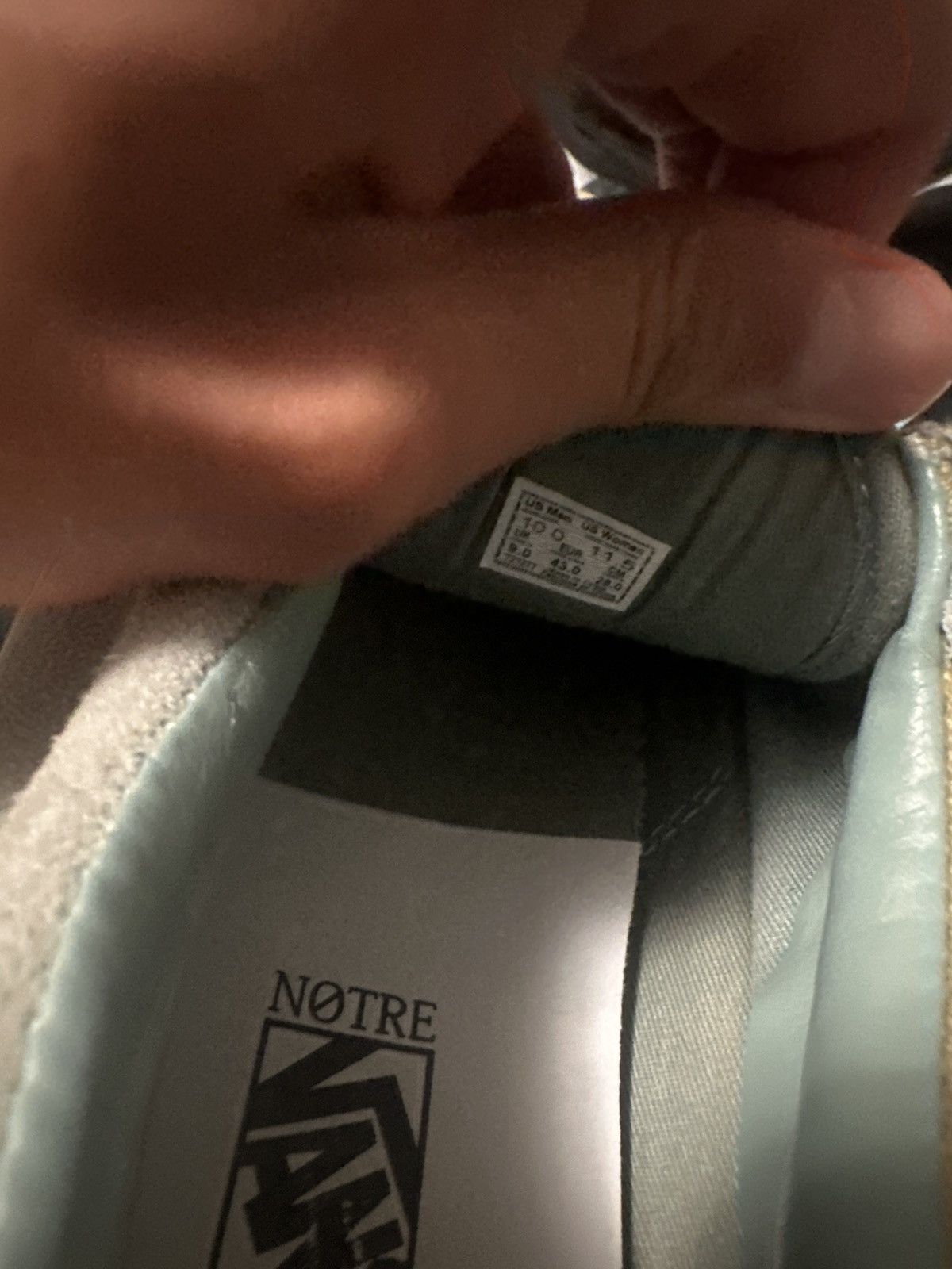 Vans Notre x OG Style Vans Size US 10 / EU 43 - 4 Thumbnail