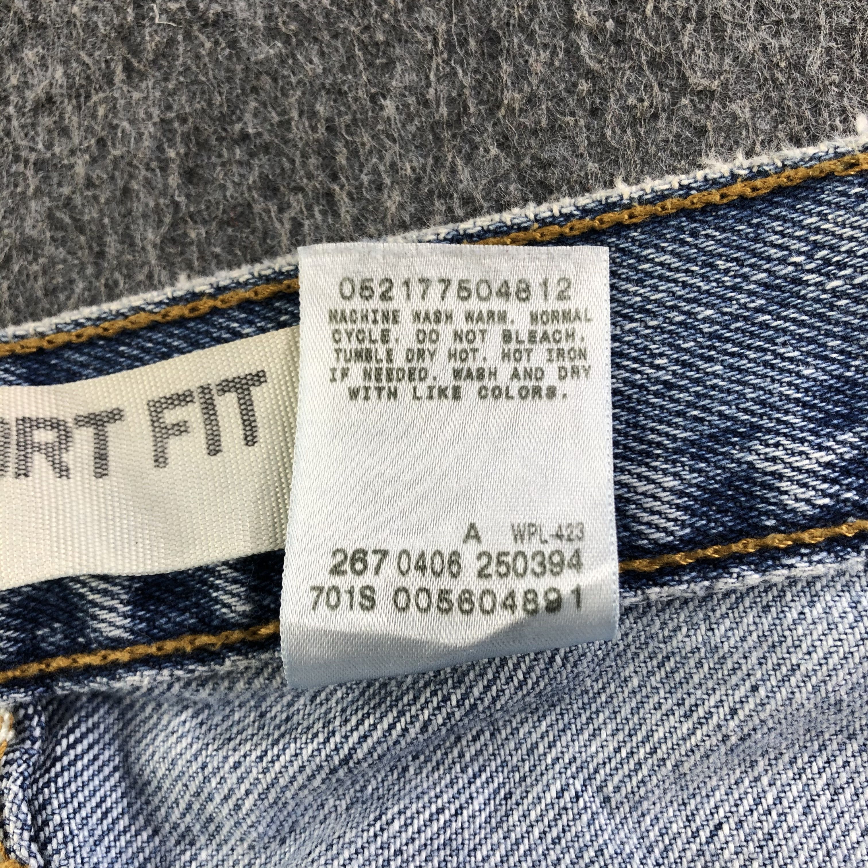 Levi's Vintage Blue Wash Levis 560 Jeans-J3461 Size US 38 / EU 54 - 10 Thumbnail