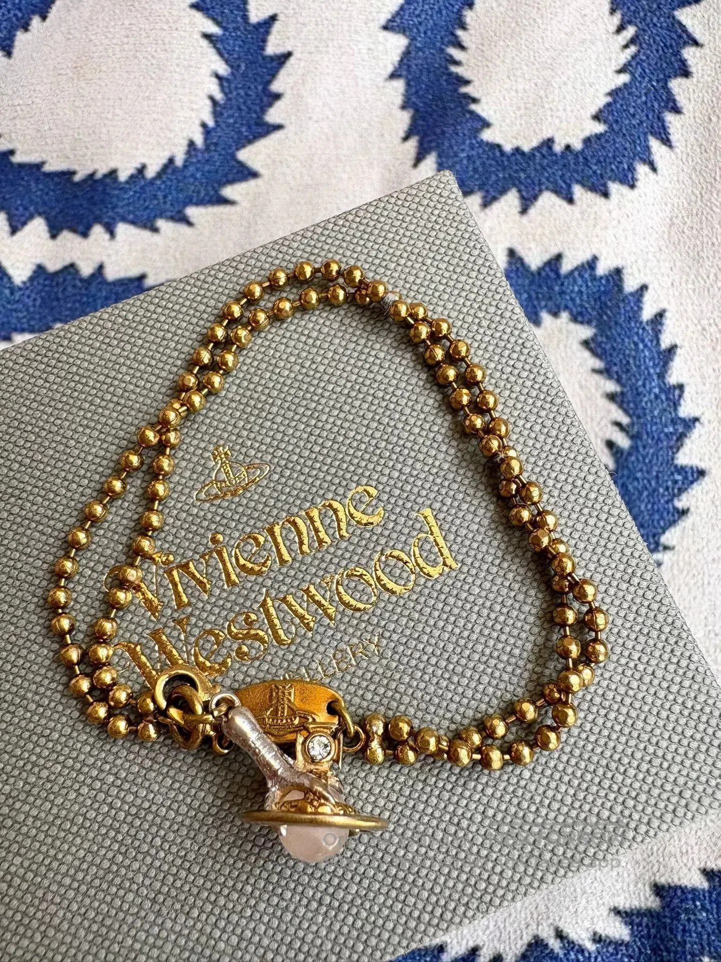Vivienne Westwood Vivienne Westwood Vintage Pink Jade Bracelet. Size ONE SIZE - 1 Thumbnail