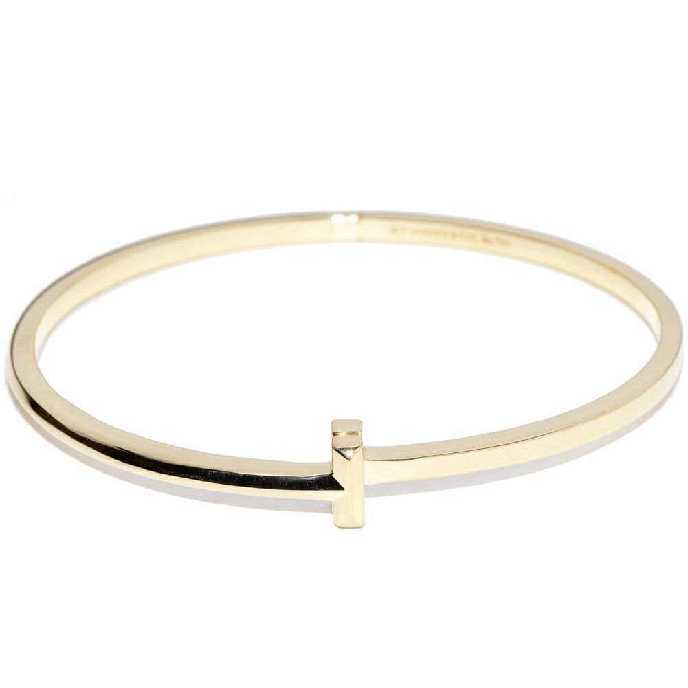 Tiffany & Co. Tiffany & Co. Tiffany & Co. T One Au750 Bracelet Precious Metal Bangle DUTY FREE for USA Size ONE SIZE - 1 Thumbnail