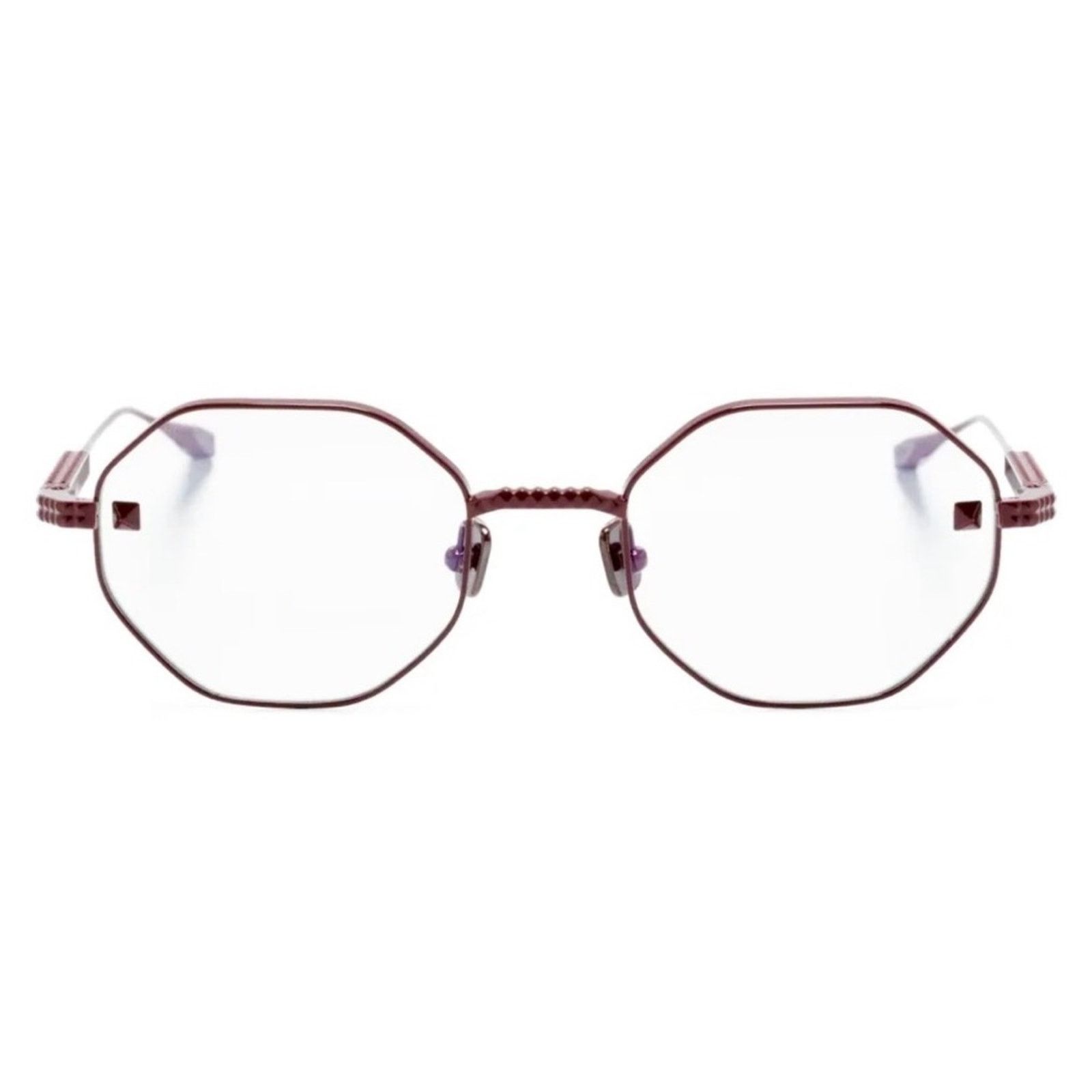 Valentino New! Valentino Bordeaux Glasses, V STUD VLX 122B, Authentic Size ONE SIZE - 3 Thumbnail