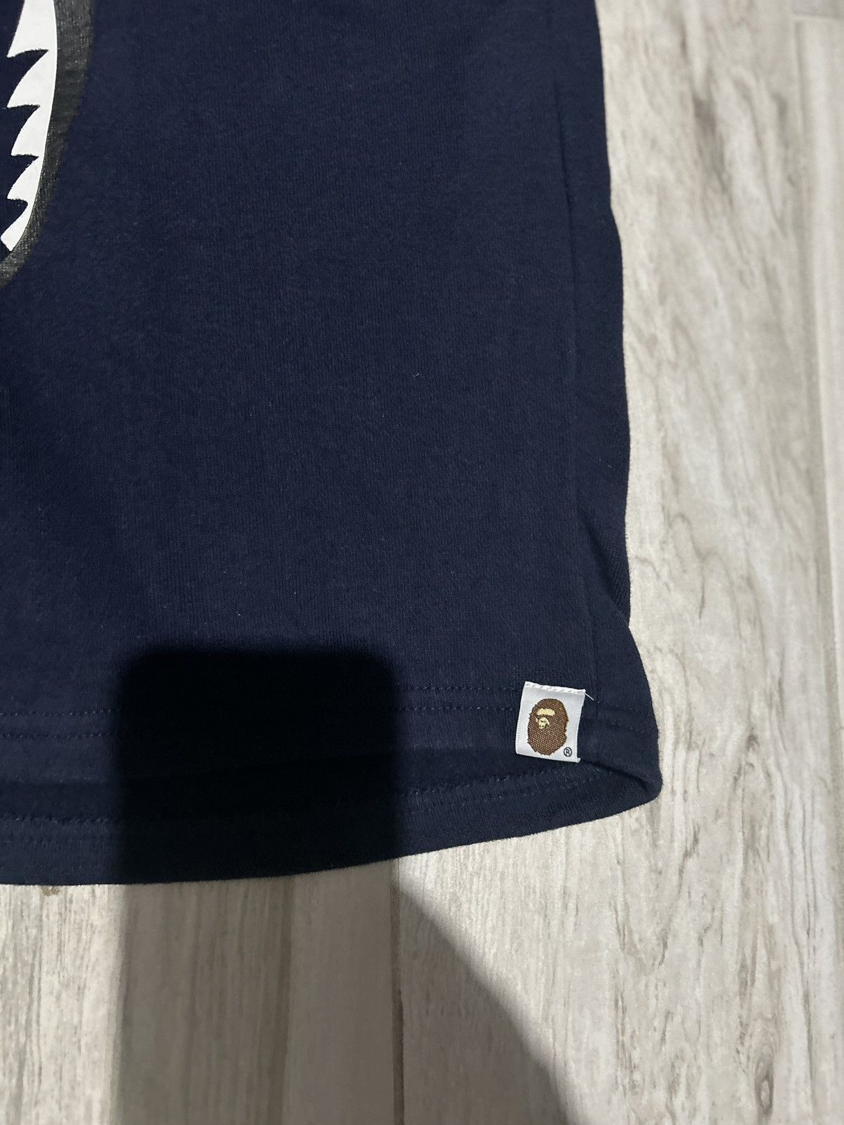 Bape Shark Sweat Shorts Size US 33 - 3 Thumbnail