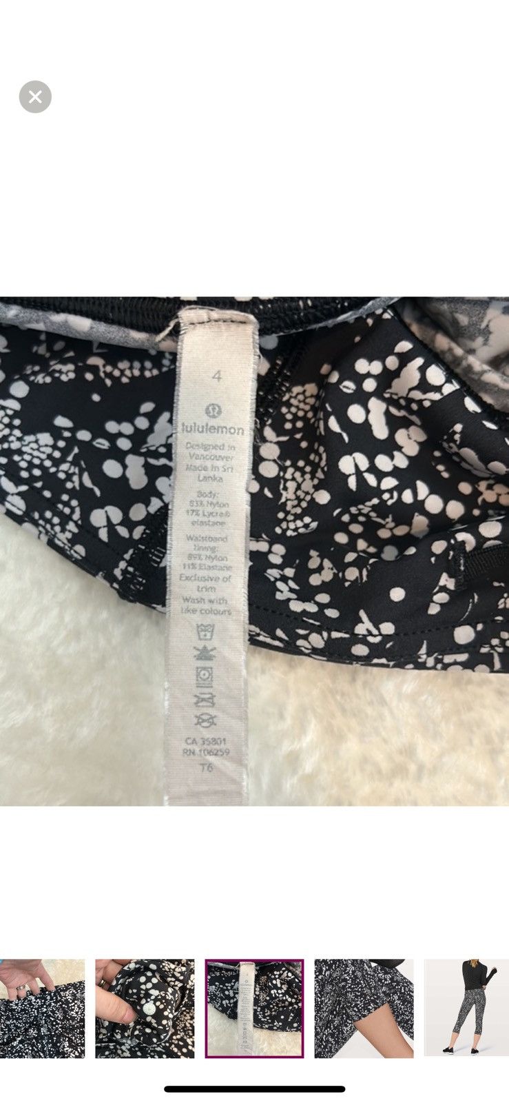 Lululemon Lululemon fast and free crop II leggings size 4 Size 27" / US 4 / IT 40 - 10 Thumbnail