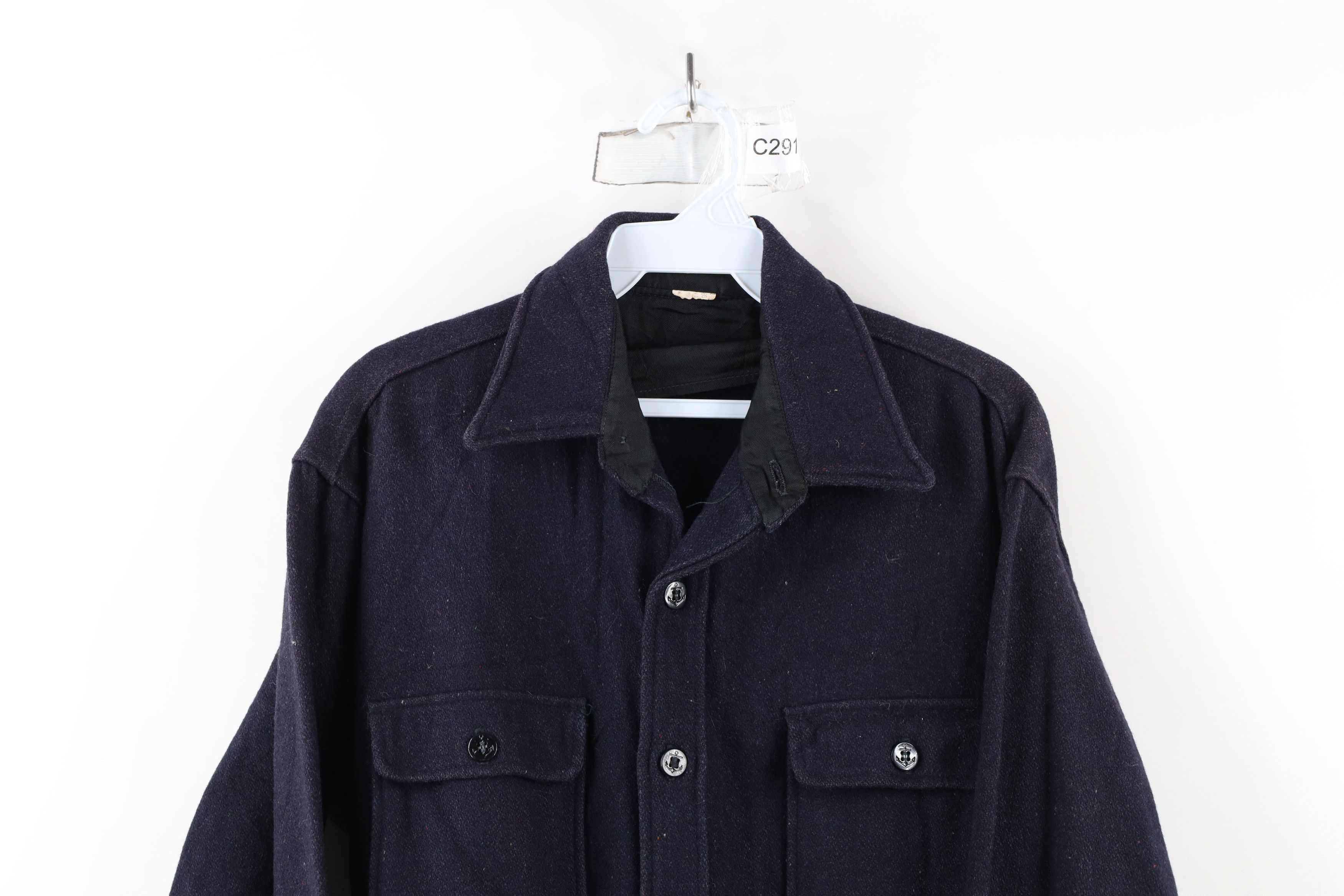 Vintage Vintage 50s 60s Streetwear CPO Shirt Jacket Jac Shirt USA Size US M / EU 48-50 / 2 - 2 Thumbnail
