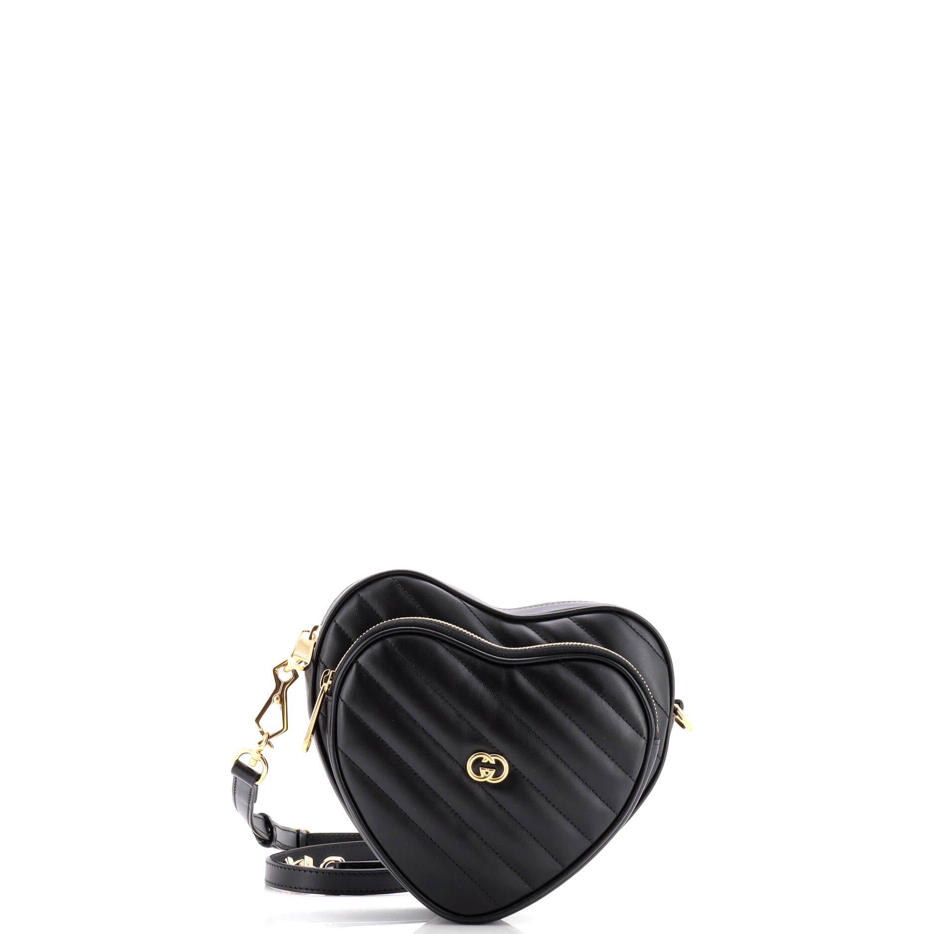 Gucci Interlocking G Heart Shoulder Bag Size ONE SIZE - 1 Thumbnail