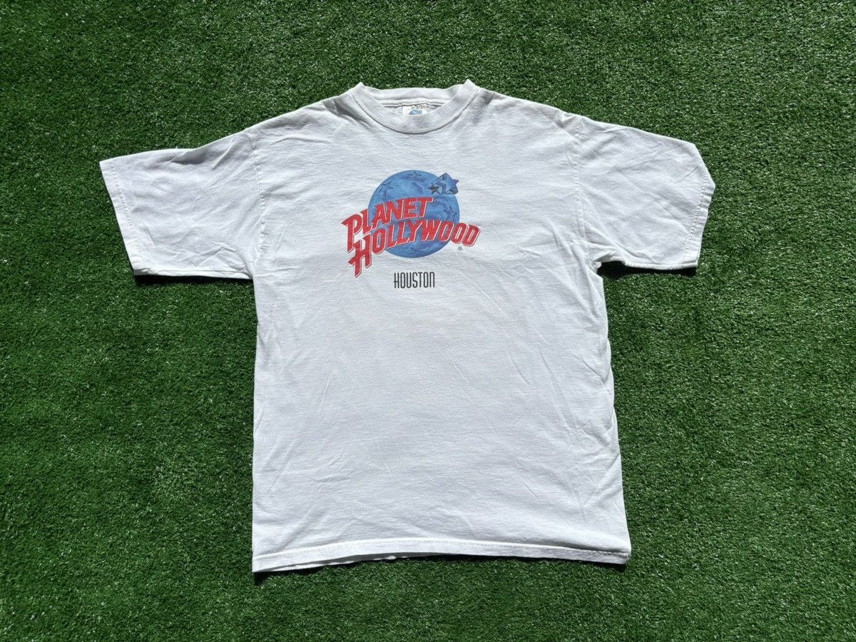 Planet Hollywood × Vintage Vintage Planet Hollywood Houston shirt Size US L / EU 52-54 / 3 - 1 Thumbnail