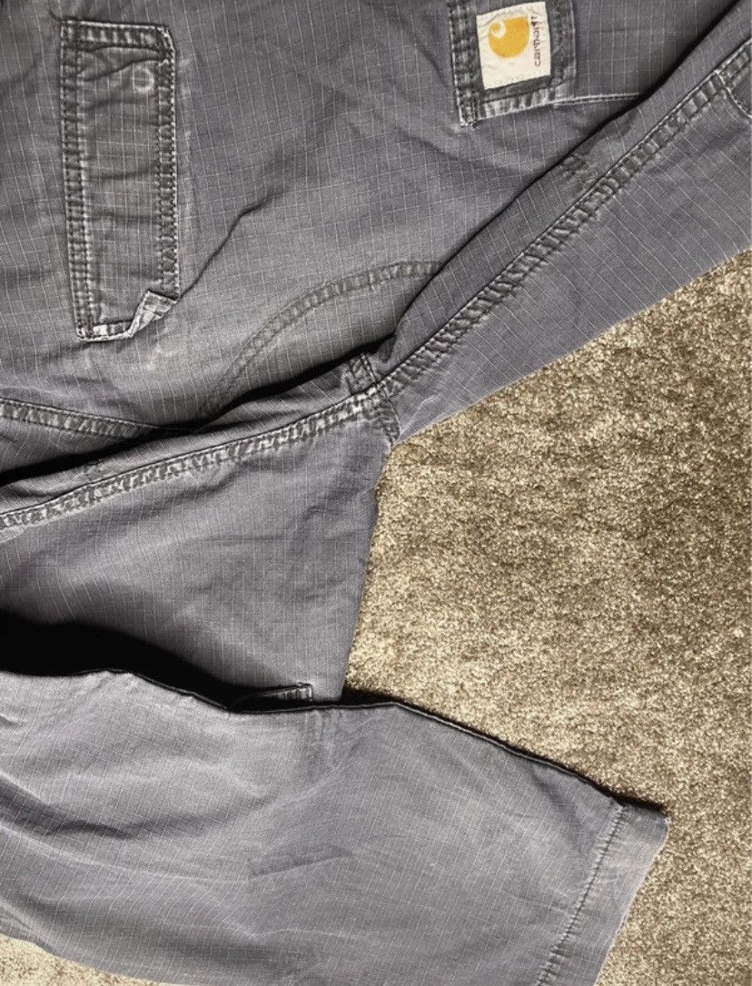 Carhartt Wip Vintage Carhartt WIP Regular Cargo Pants Ripstop Navy W30L32 Size US 32 / EU 48 - 13 Thumbnail