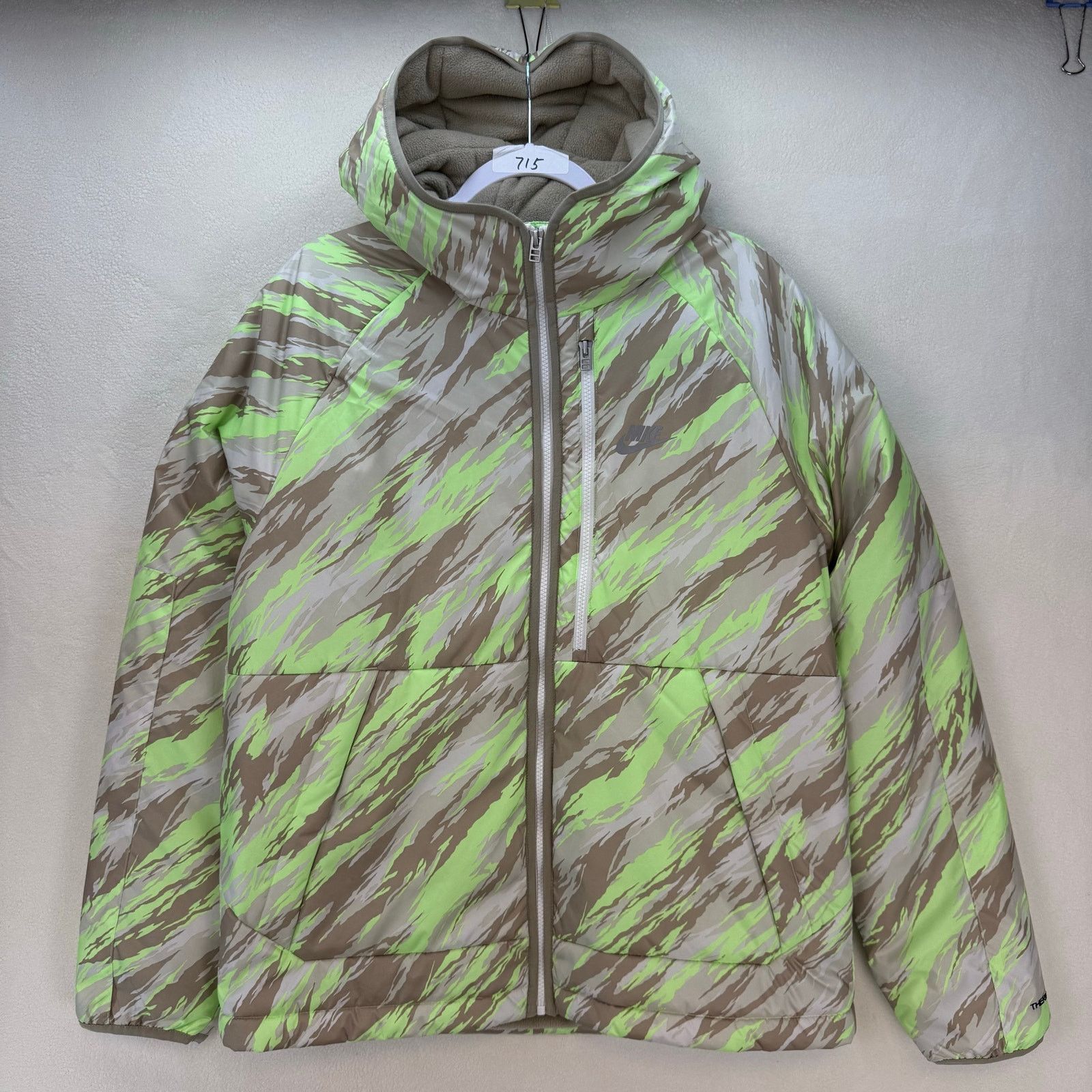 Nike NIKE SPORTSWEAR MEN'S LARGE THERMA-FIT LEGACY HOODED JACKET Size US L / EU 52-54 / 3 - 1 Thumbnail
