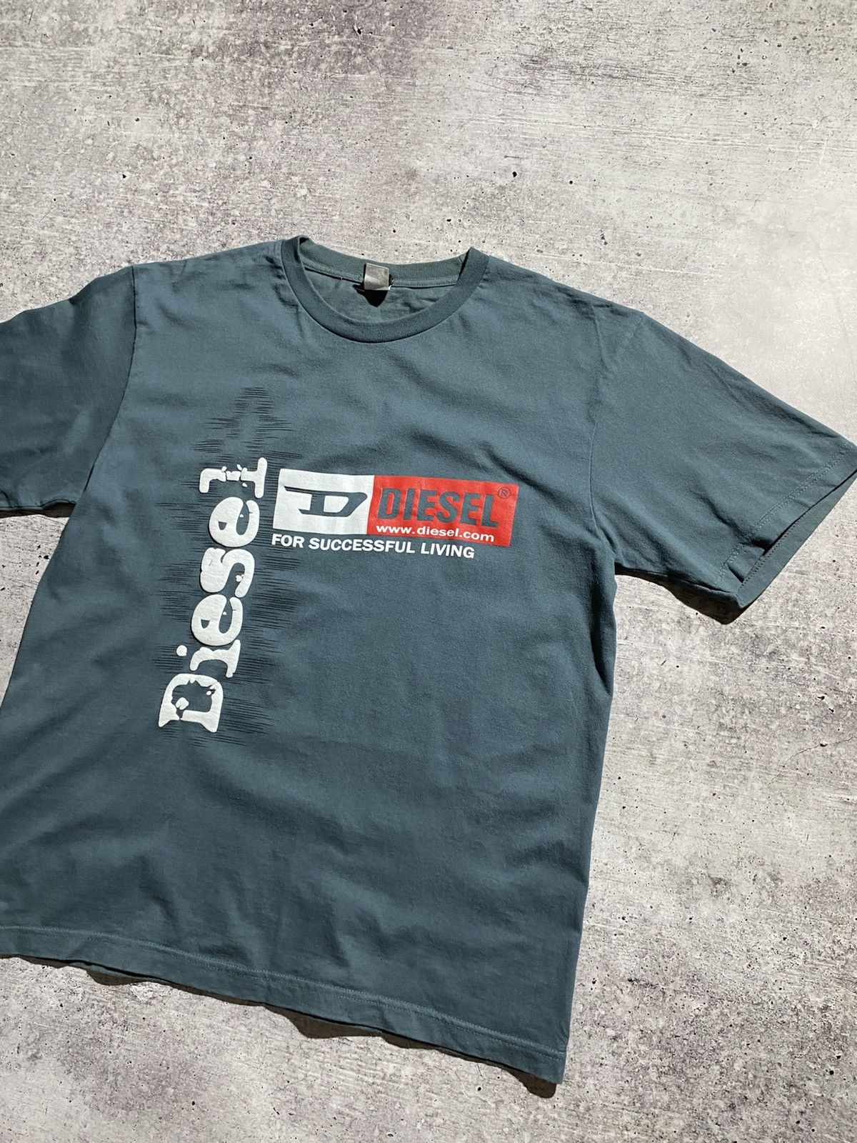 Other DIESEL VINTAGE RARE TSHIRT Size US XL / EU 56 / 4 - 2 Thumbnail