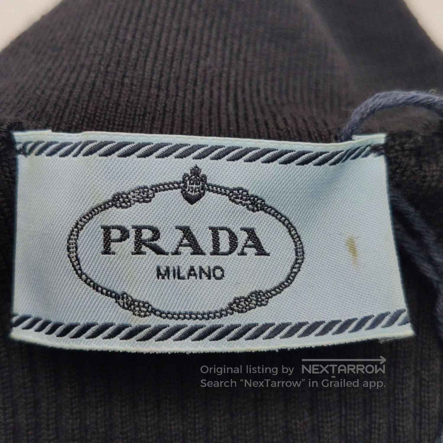 Prada Prada Black Wool Turtleneck Long Sleeve Sweater . Size S / US 4 / IT 40 - 4 Thumbnail