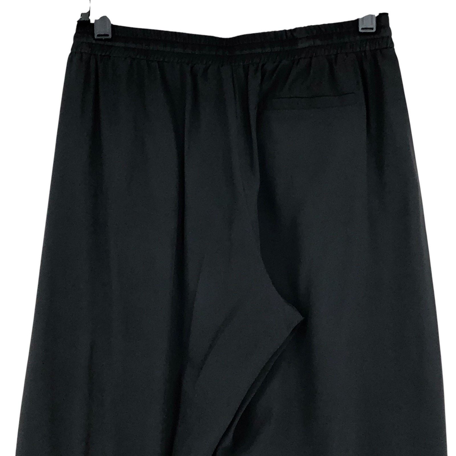 Ramy Brook Ramy Brook Pants L Black Silk Stretch Pull On Joggers USA Size 32" / US 10 / IT 46 - 6 Thumbnail