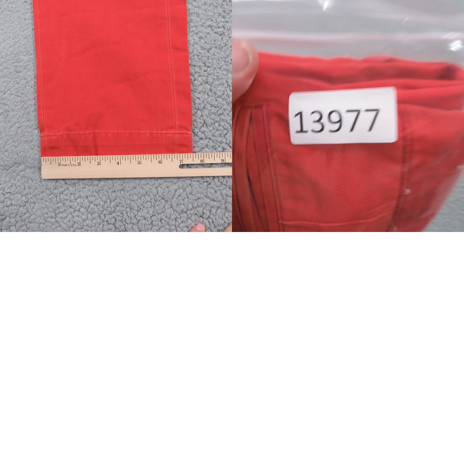 Polo Ralph Lauren VINTAGE Polo Ralph Lauren Rugby Pants Mens 33x32 Twill Blaze Safety Orange Straight Prep Size US XS / EU 42 / 0 - 9 Thumbnail