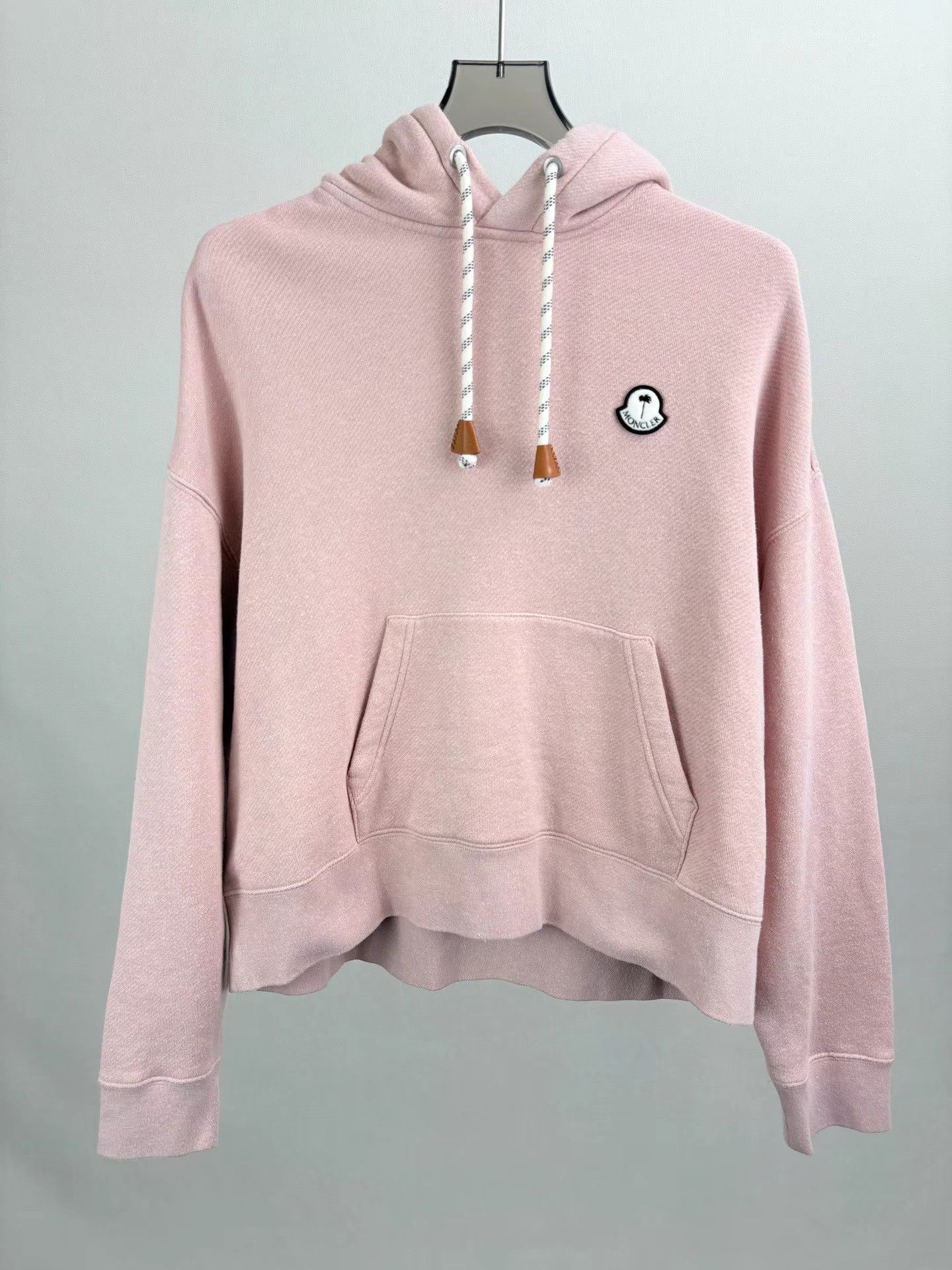 MONCLER × PALM ANGELS Pink Hoodie