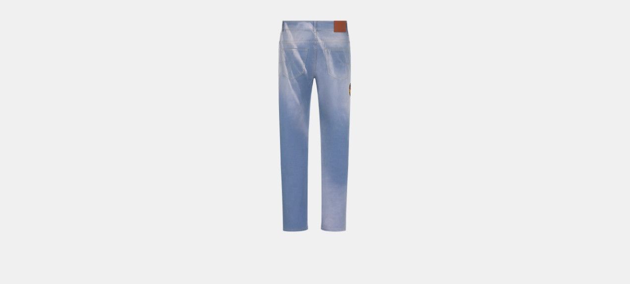 Dior o1w1db10824 Regular Jeans in Light Blue Size US 32 / EU 48 - 2 Thumbnail