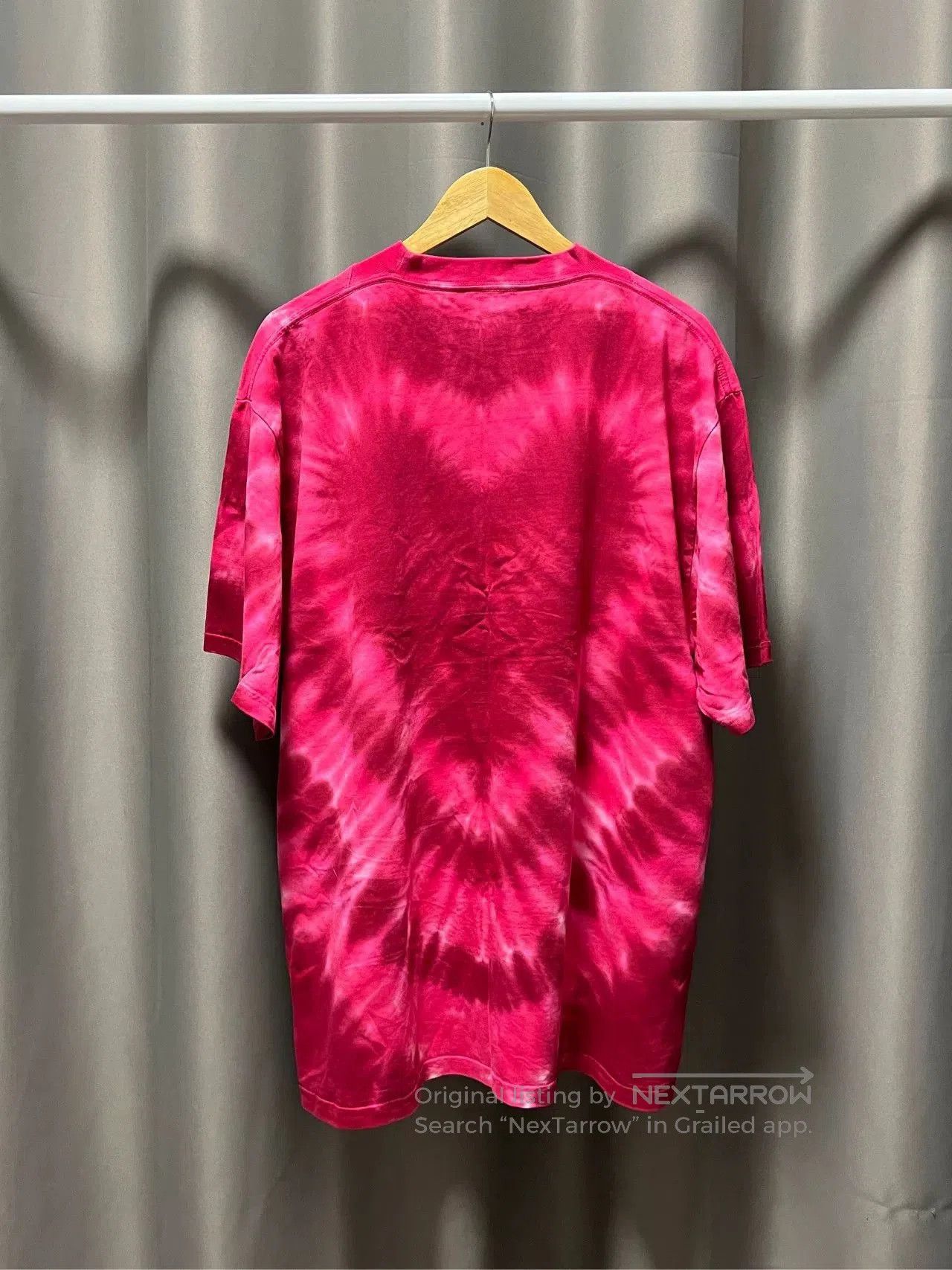 Balenciaga Balenciaga Heart Tie-Dye Short Sleeve Top. Size M / US 6-8 / IT 42-44 - 2 Thumbnail