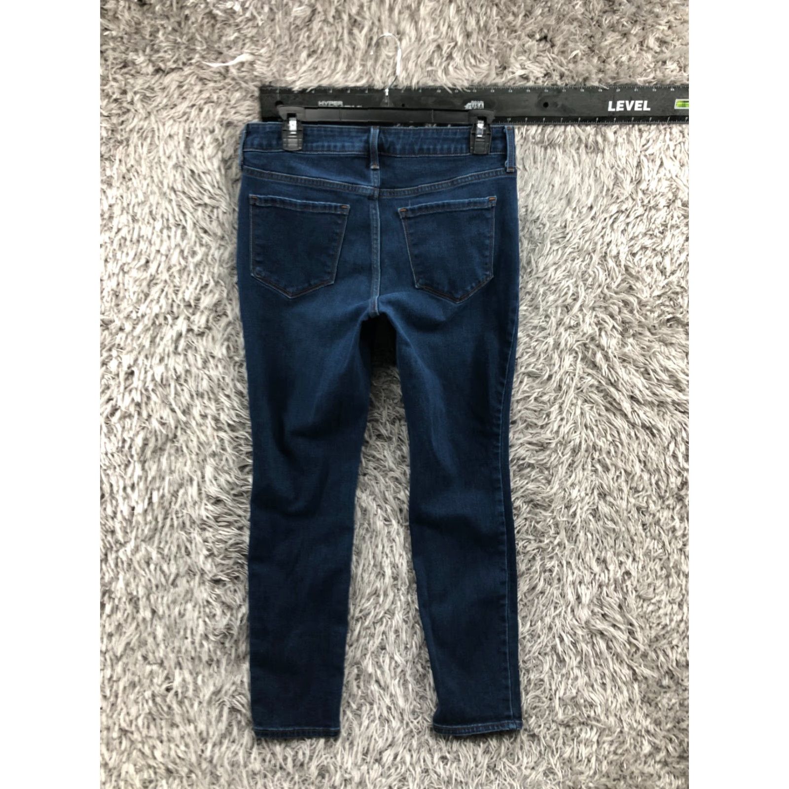 Old Navy Old Navy Jeans Skinny Womens Size 8 Short Blue Wash Denim 5-Pocket Regular Rise Medium Color Blue Slim/Regular Fit Mens Womens Boys Girls Size 30" / US 8 / IT 44 - 5 Thumbnail