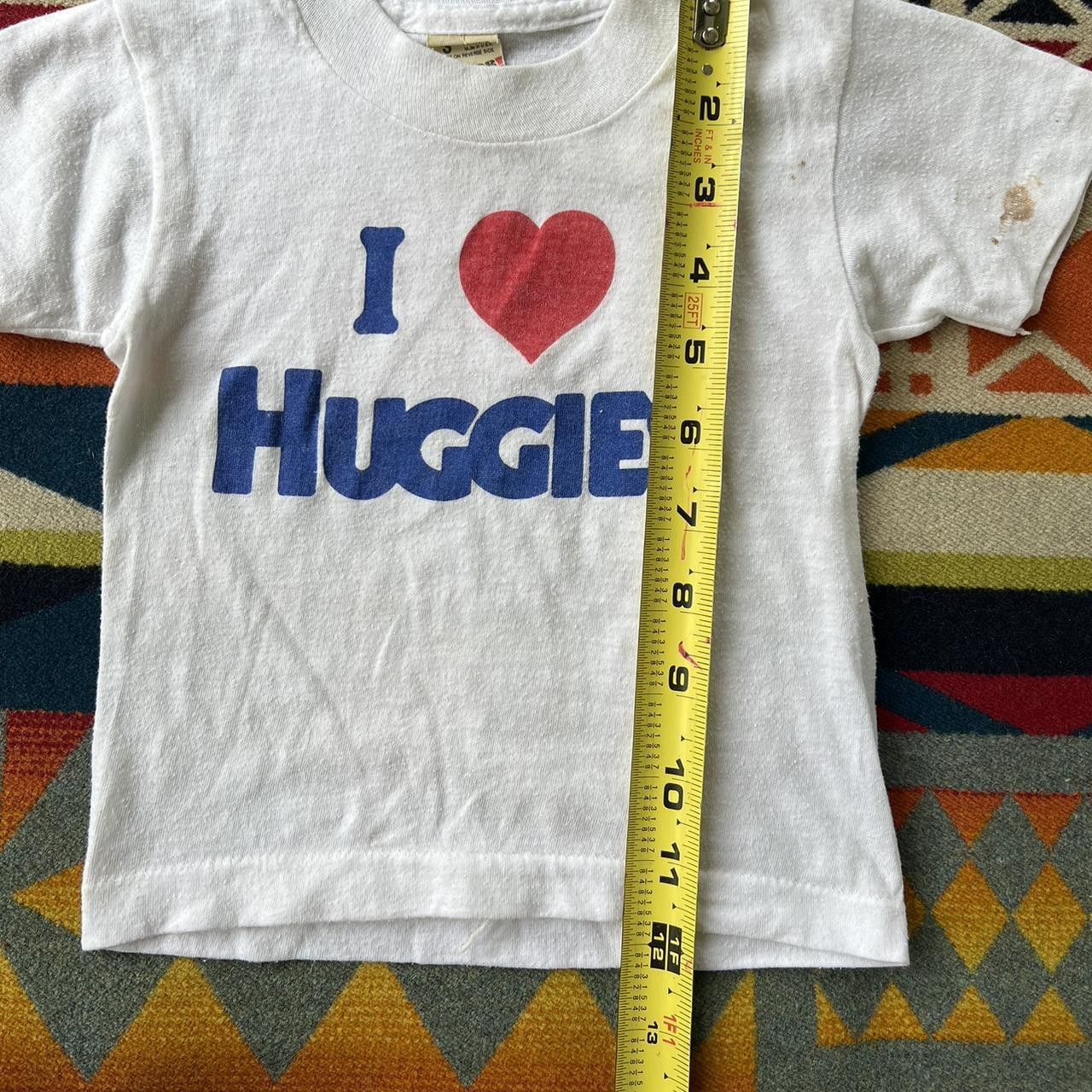 Vintage Vintage 90's baby huggies T-Shirt Size XXS / US 00 / IT 34 - 4 Thumbnail