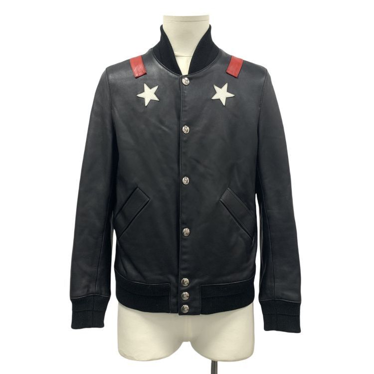 Givenchy Givenchy Star Leather Jacket Size M Size US M / EU 48-50 / 2 - 1 Thumbnail