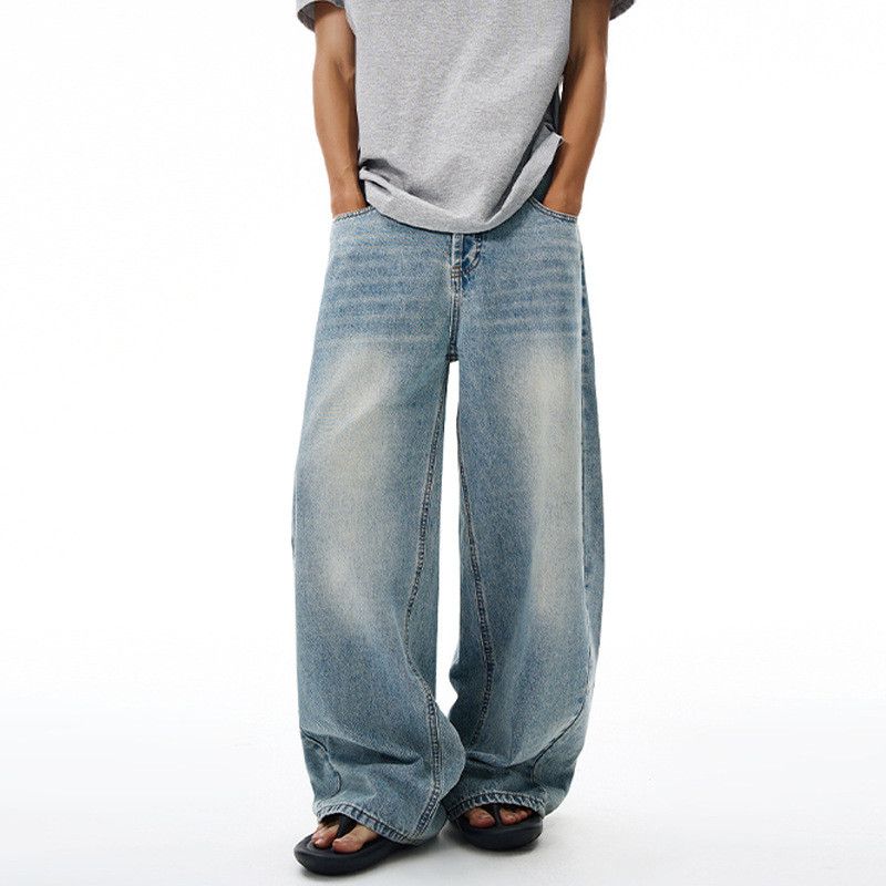 Vintage Men's vintage punk washed distressed scimitar jeans y2k Size US 32 / EU 48 - 2 Thumbnail