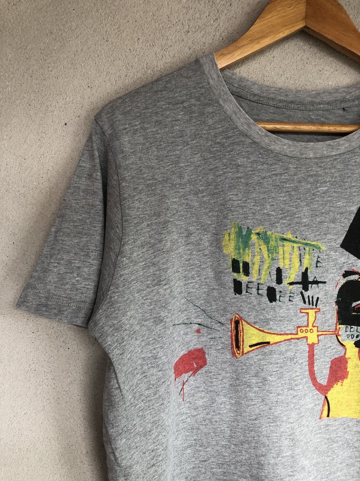 Jean-Michel Basquiat × Uniqlo × Vintage UT Uniqlo X Jean - Michel Basquiat Ghraphic Art Tshirts Size US M / EU 48-50 / 2 - 4 Thumbnail